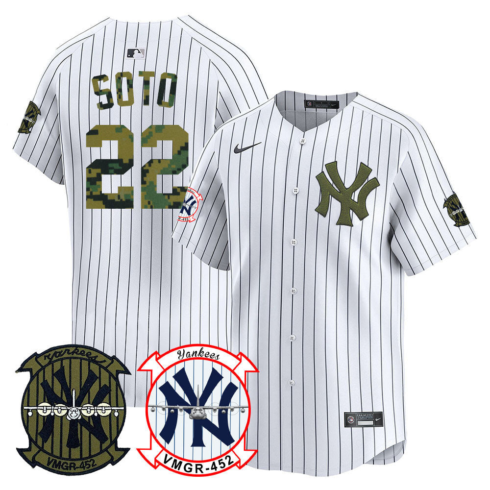 Men’s New York Woodland USMC Alternate Vapor Premier Limited Jersey