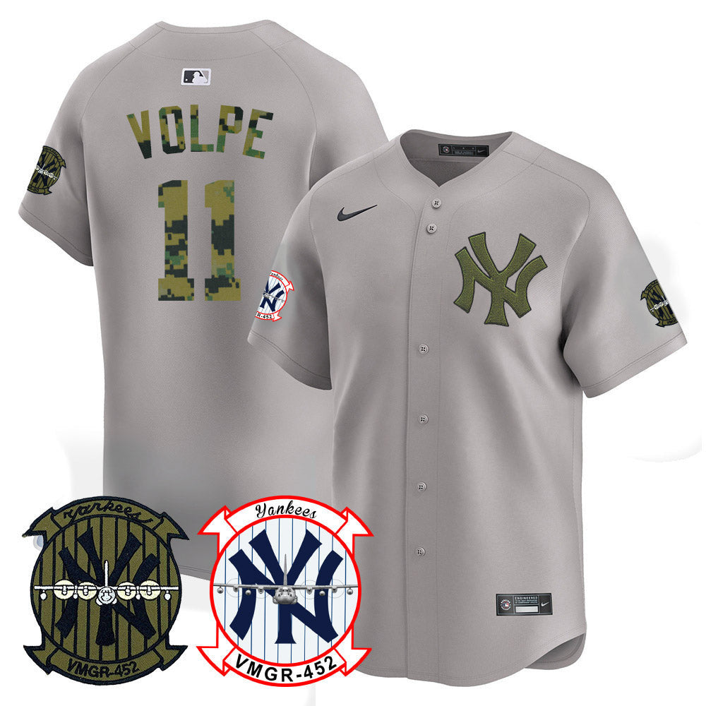 Men’s New York Woodland USMC Alternate Vapor Premier Limited Jersey
