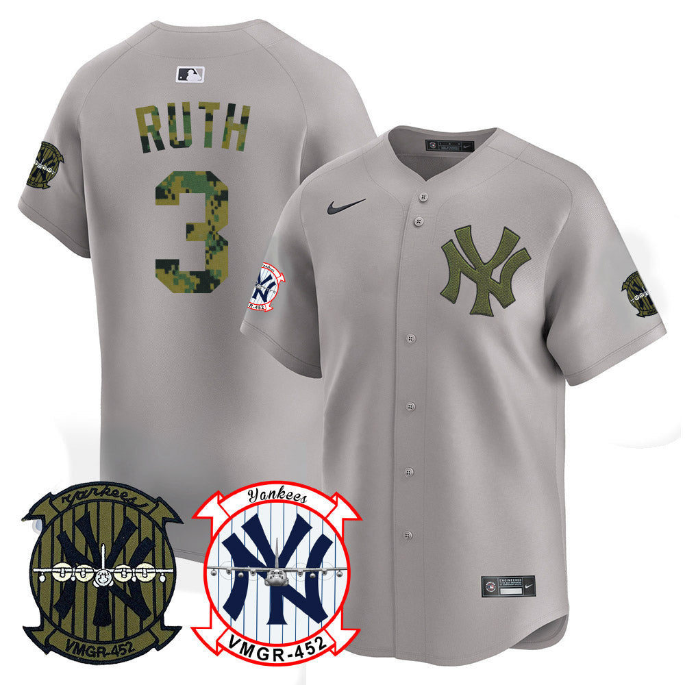 Men’s New York Woodland USMC Alternate Vapor Premier Limited Jersey