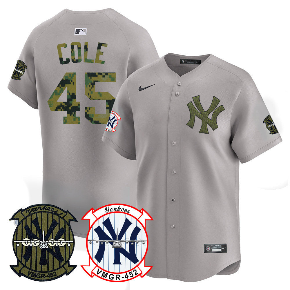 Men’s New York Woodland USMC Alternate Vapor Premier Limited Jersey