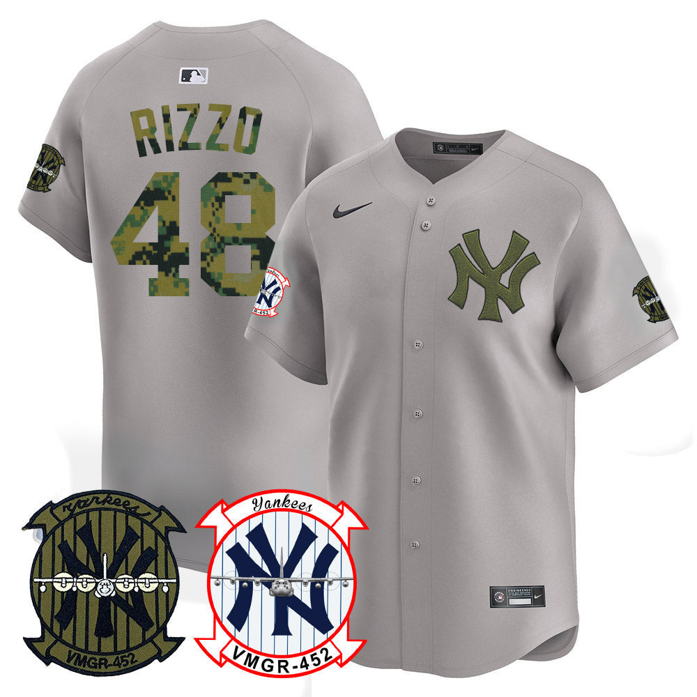 Men’s New York Woodland USMC Alternate Vapor Premier Limited Jersey