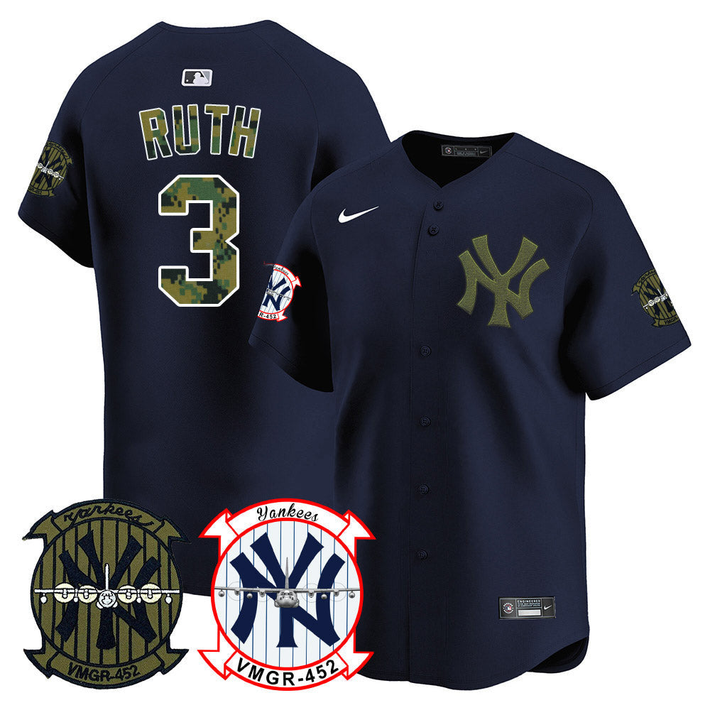 Men’s New York Woodland USMC Alternate Vapor Premier Limited Jersey