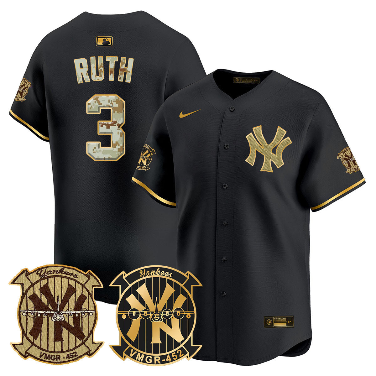 Men’s New York Desert USMC Alternate Vapor Premier Limited Jersey