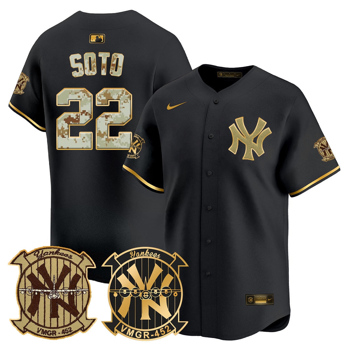 Men’s New York Desert USMC Alternate Vapor Premier Limited Jersey