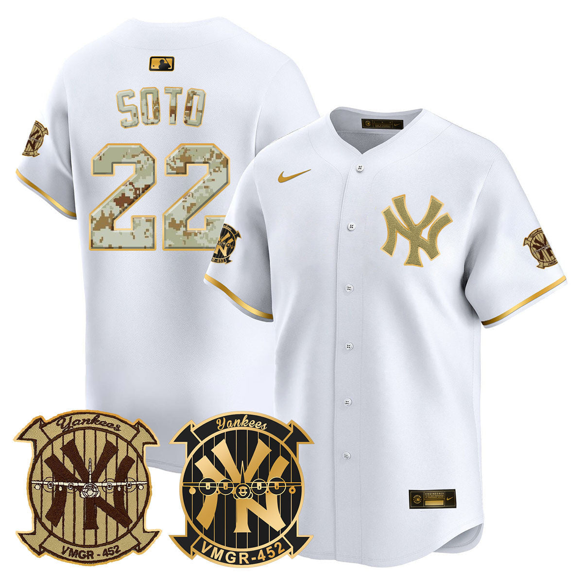 Men’s New York Desert USMC Alternate Vapor Premier Limited Jersey