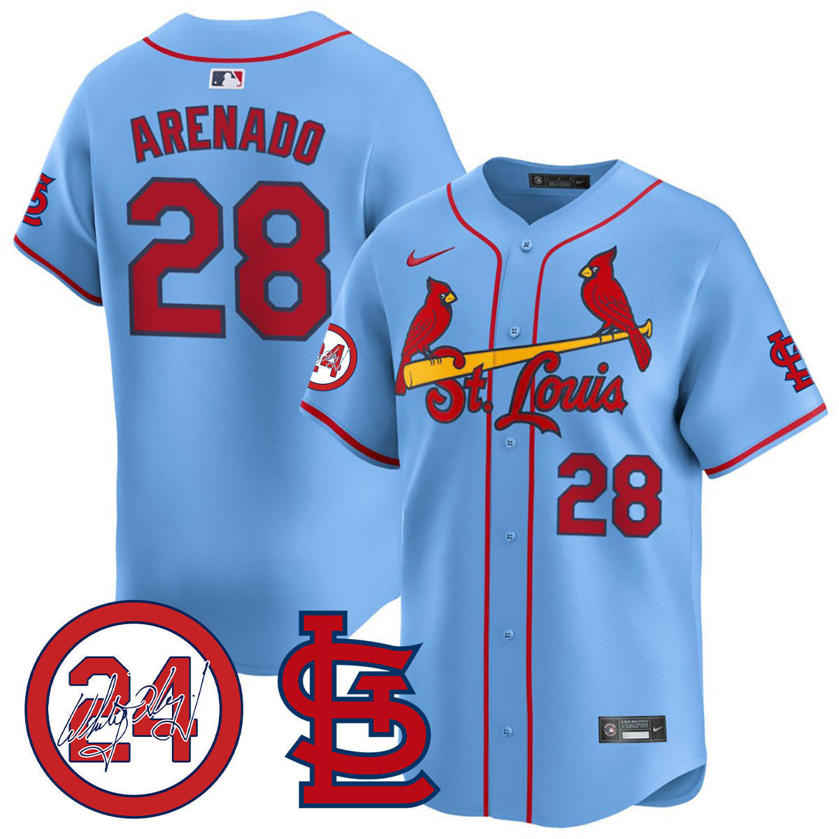 Men’s St. Louis Memorial Vapor Premier Limited Jersey