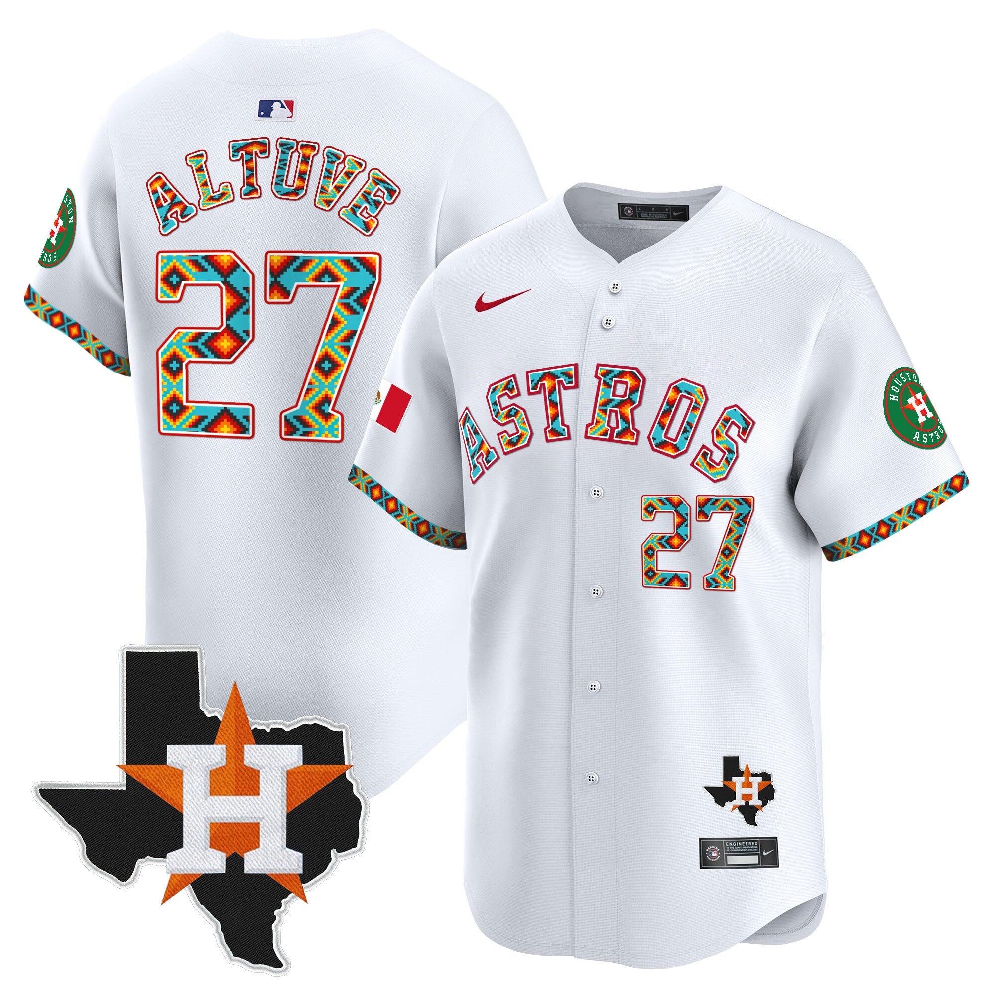 Men’s Houston Mexico Vapor Premier Limited Jersey V3