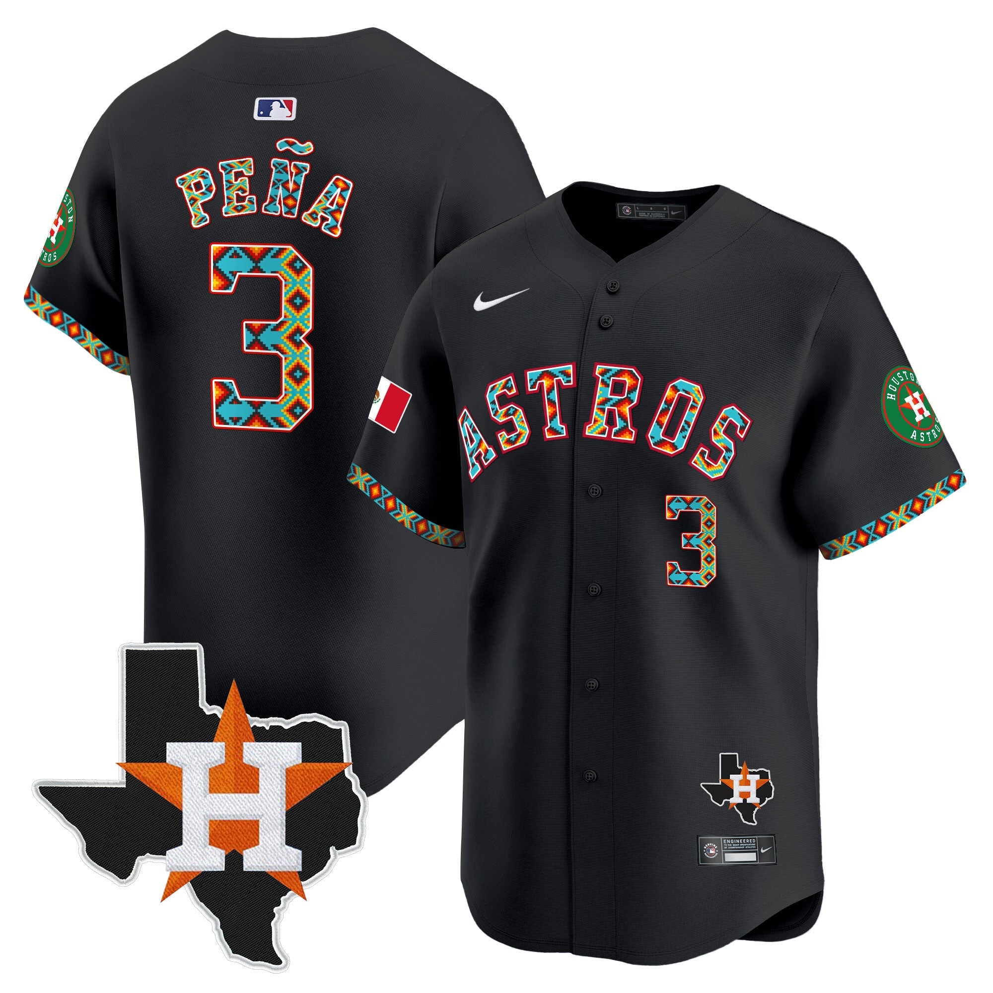 Men’s Houston Mexico Vapor Premier Limited Jersey V3