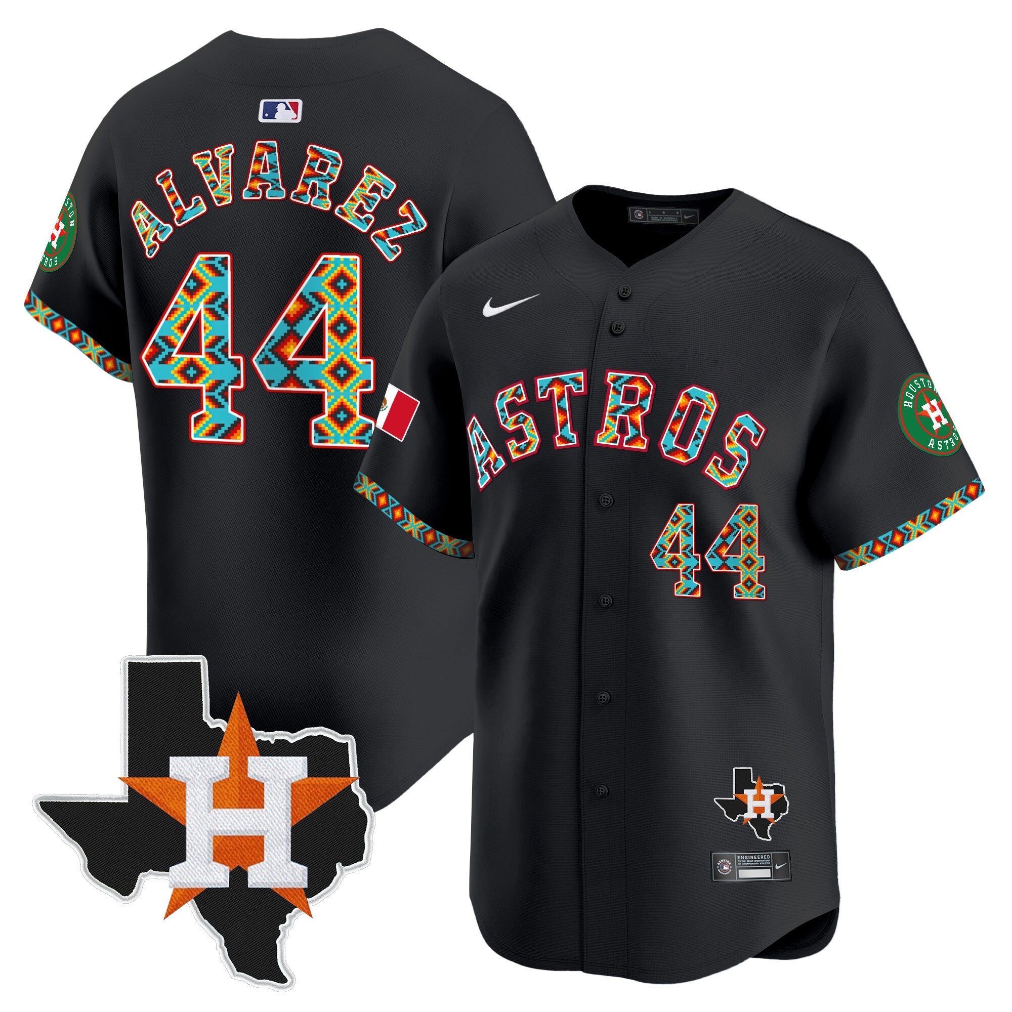Men’s Houston Mexico Vapor Premier Limited Jersey V3