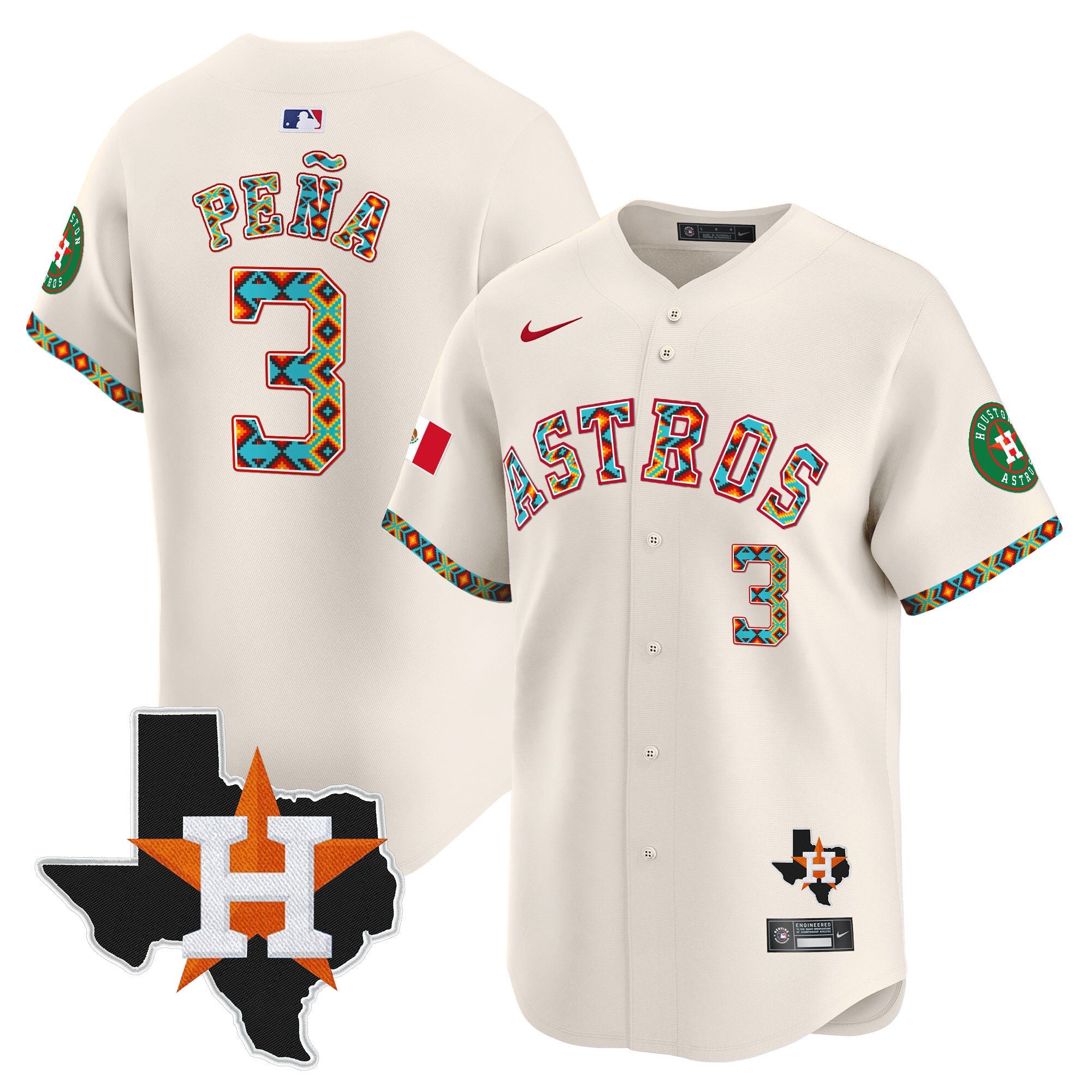 Men’s Houston Mexico Vapor Premier Limited Jersey V3