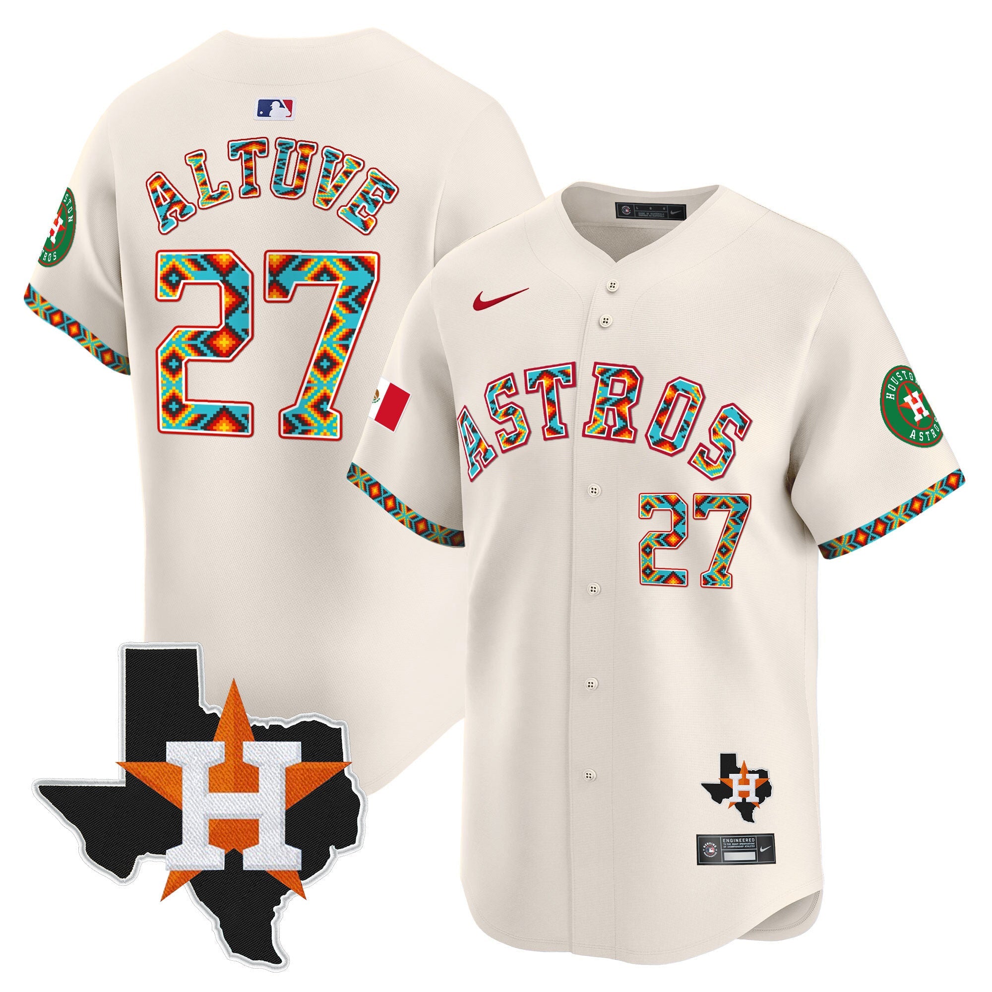 Men’s Houston Mexico Vapor Premier Limited Jersey V3