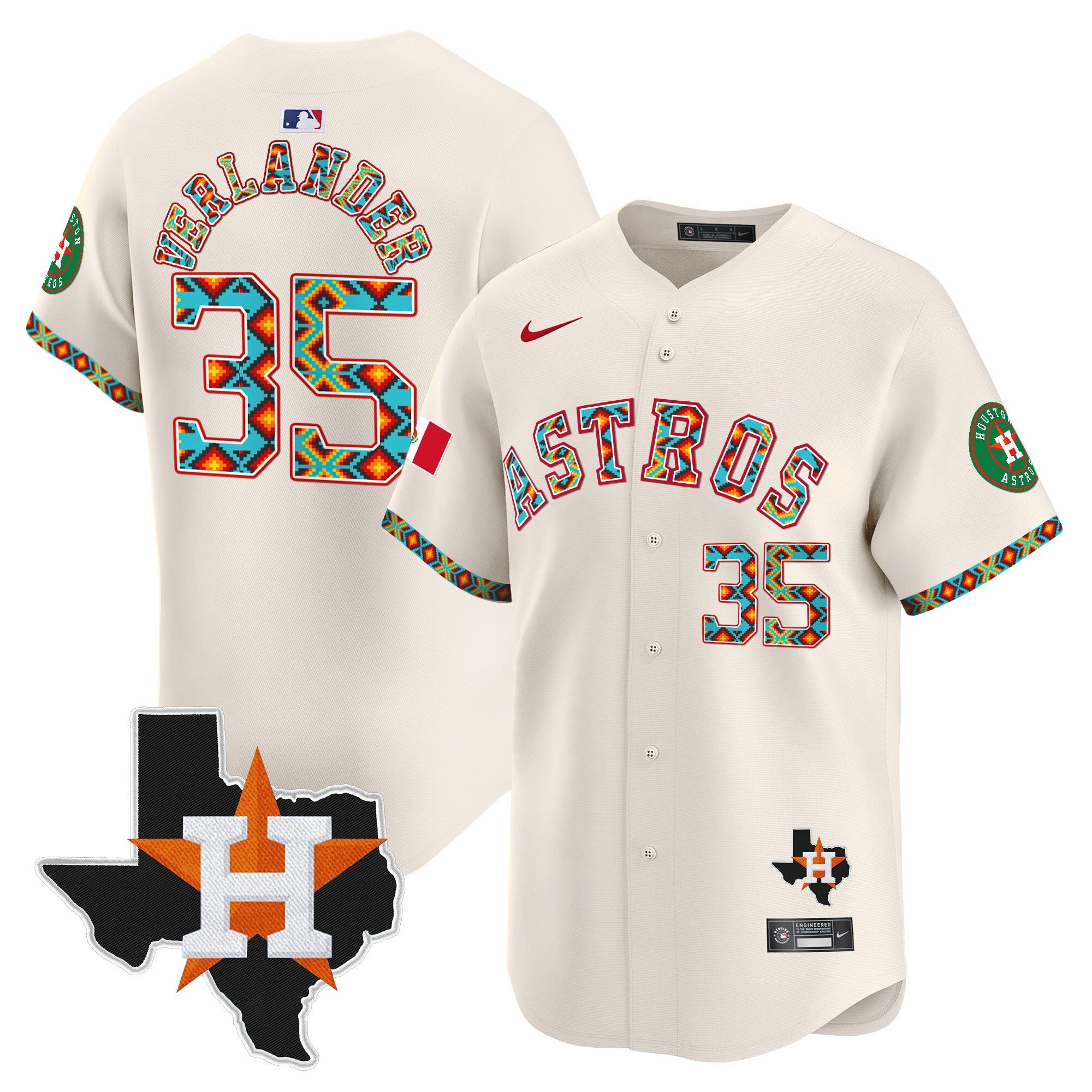 Men’s Houston Mexico Vapor Premier Limited Jersey V3