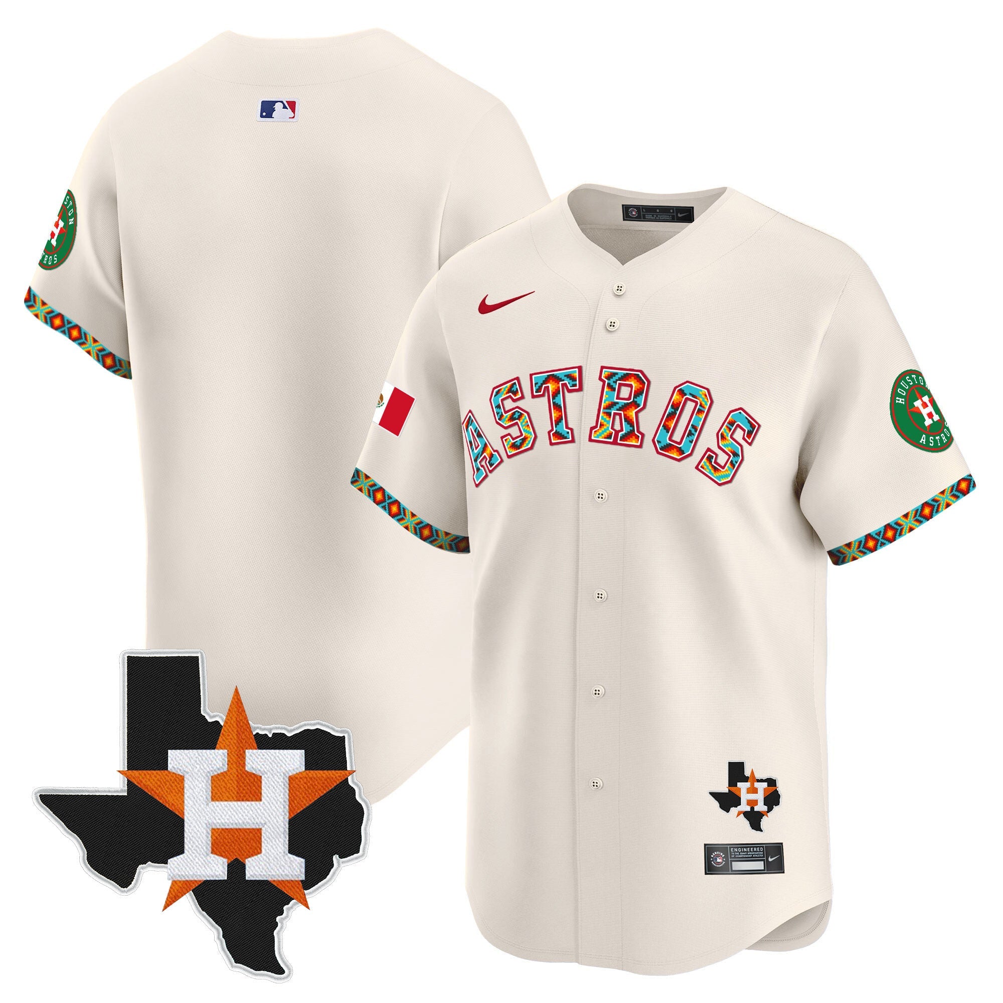 Men’s Houston Mexico Vapor Premier Limited Jersey V3