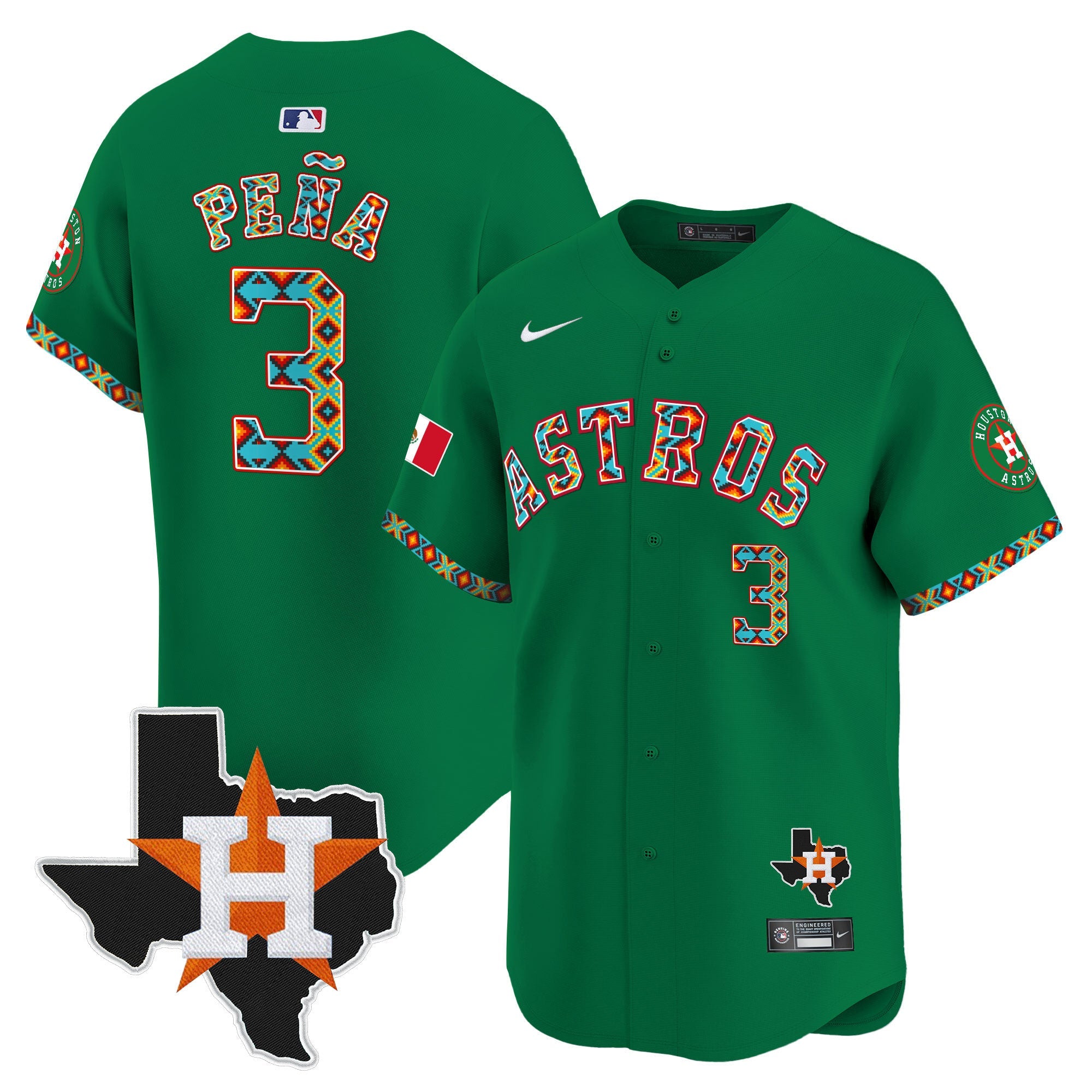 Men’s Houston Mexico Vapor Premier Limited Jersey V3