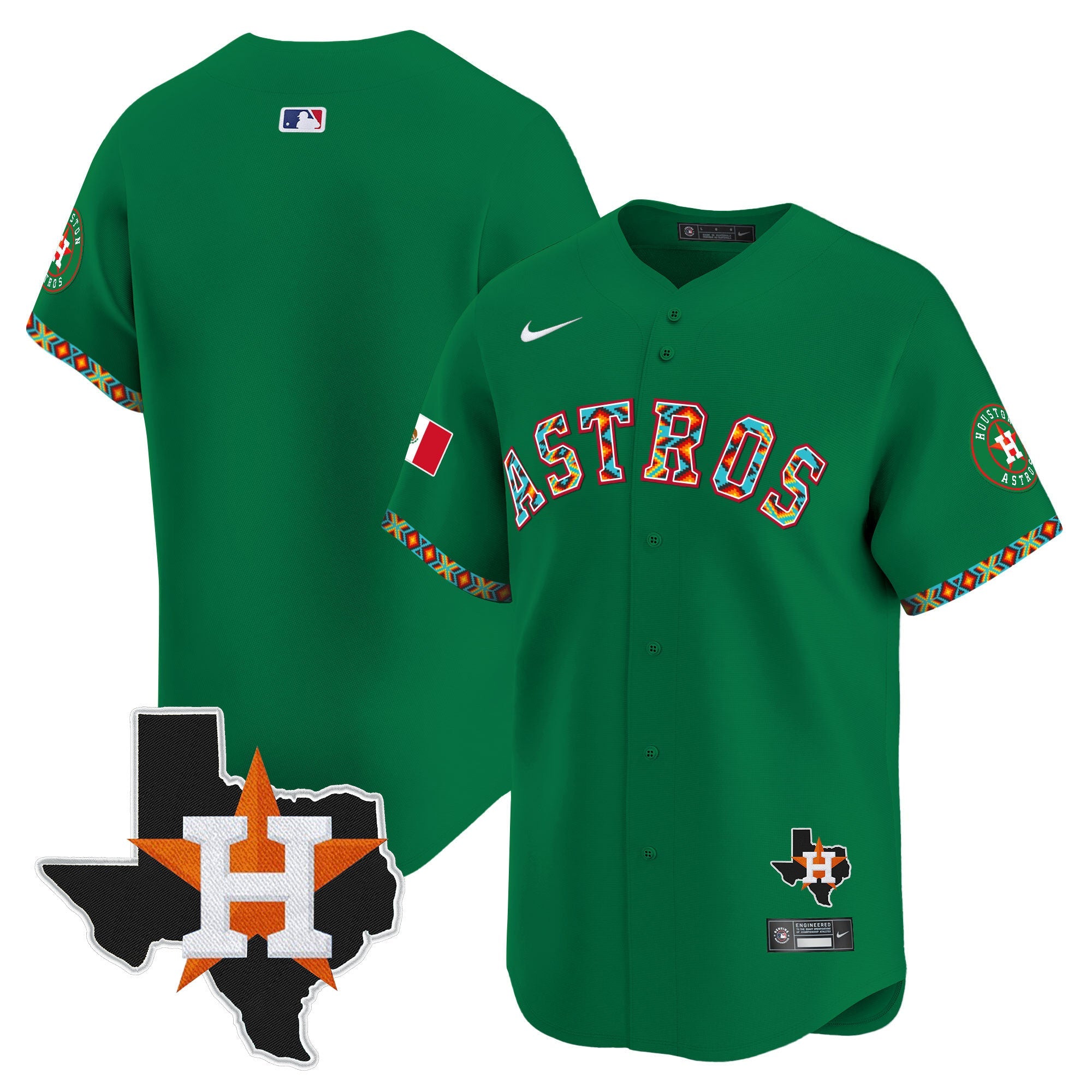 Men’s Houston Mexico Vapor Premier Limited Jersey V3