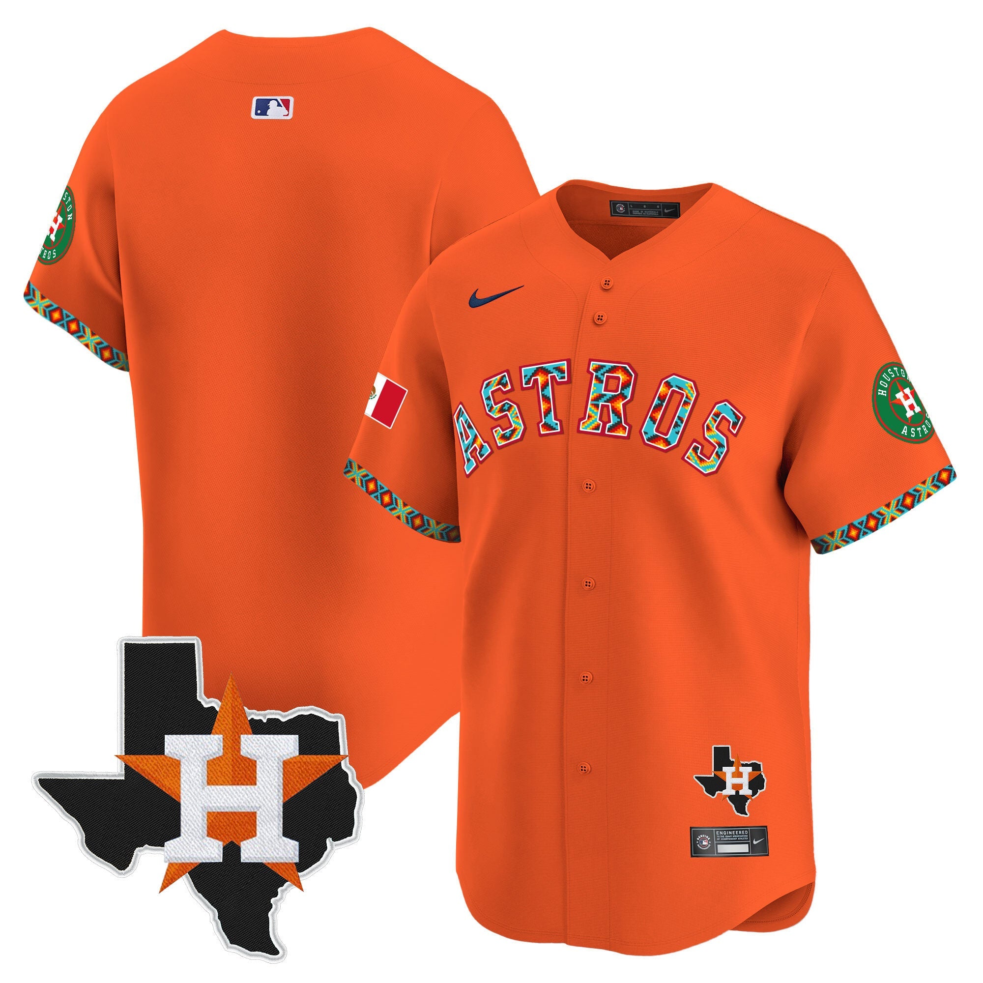 Men’s Houston Mexico Vapor Premier Limited Jersey V3