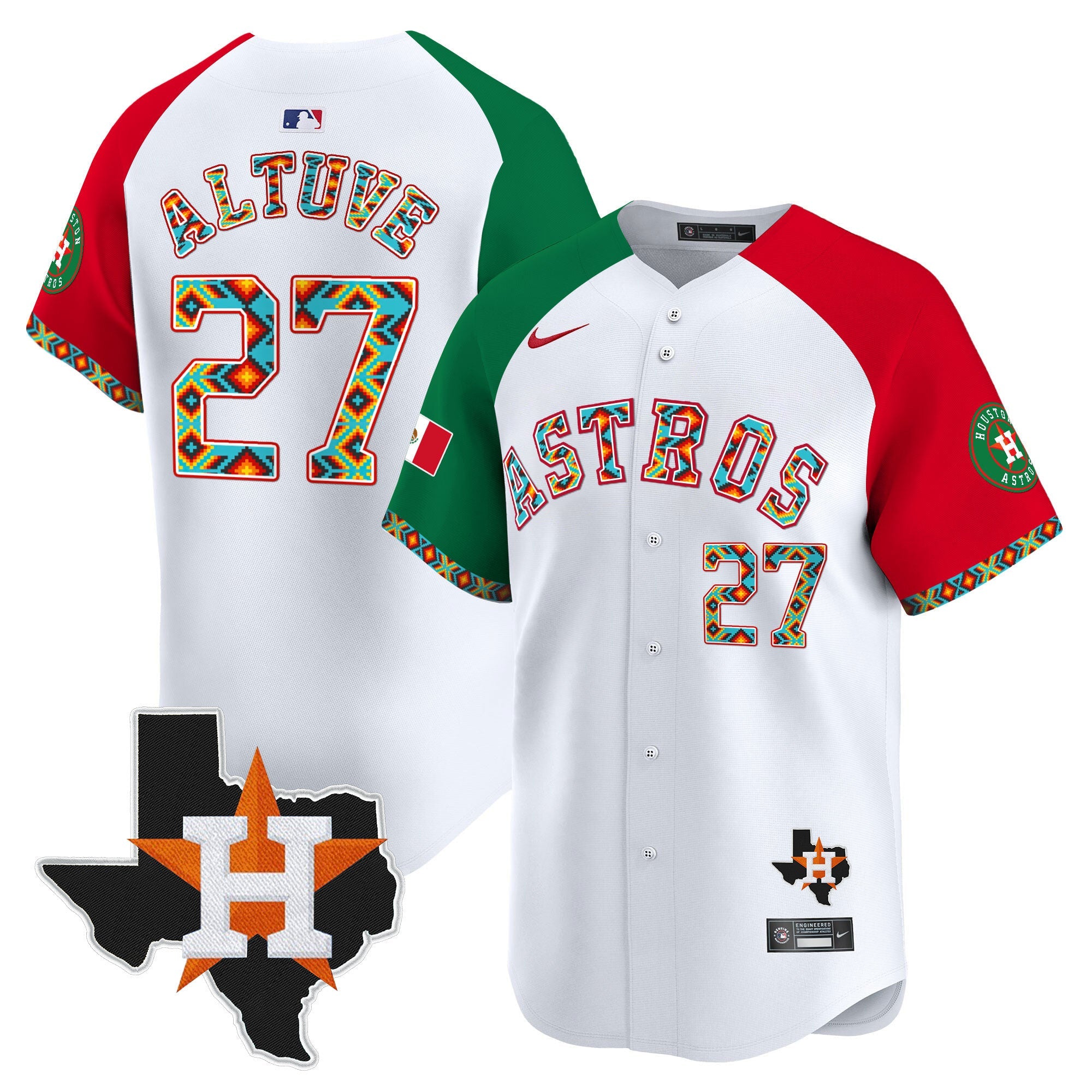 Men’s Houston Mexico Vapor Premier Limited Jersey V3