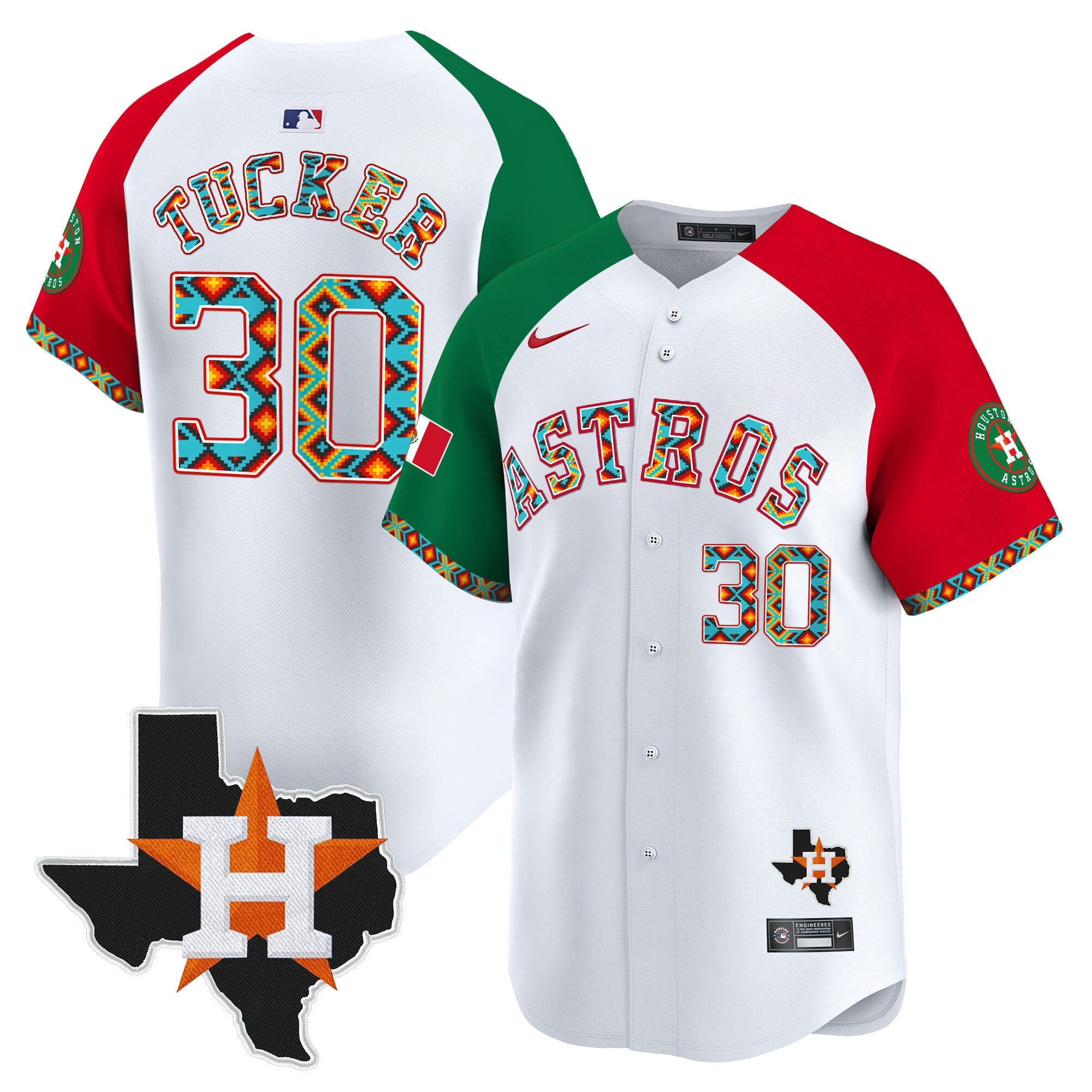 Men’s Houston Mexico Vapor Premier Limited Jersey V3
