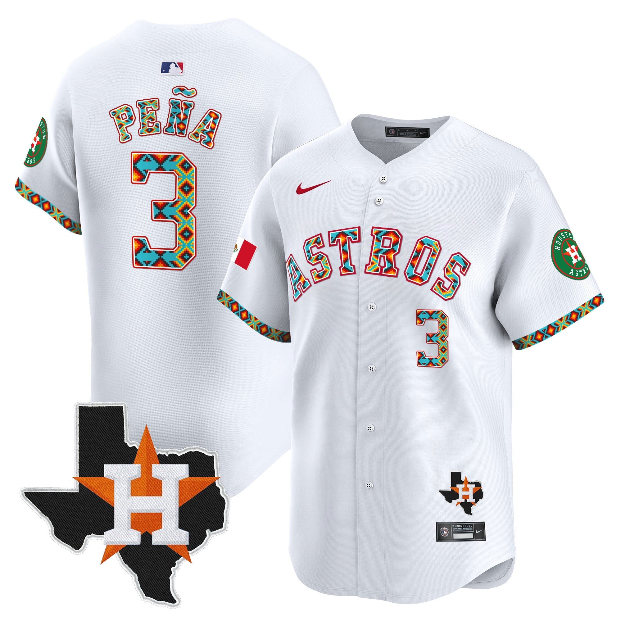 Men’s Houston Mexico Vapor Premier Limited Jersey V3