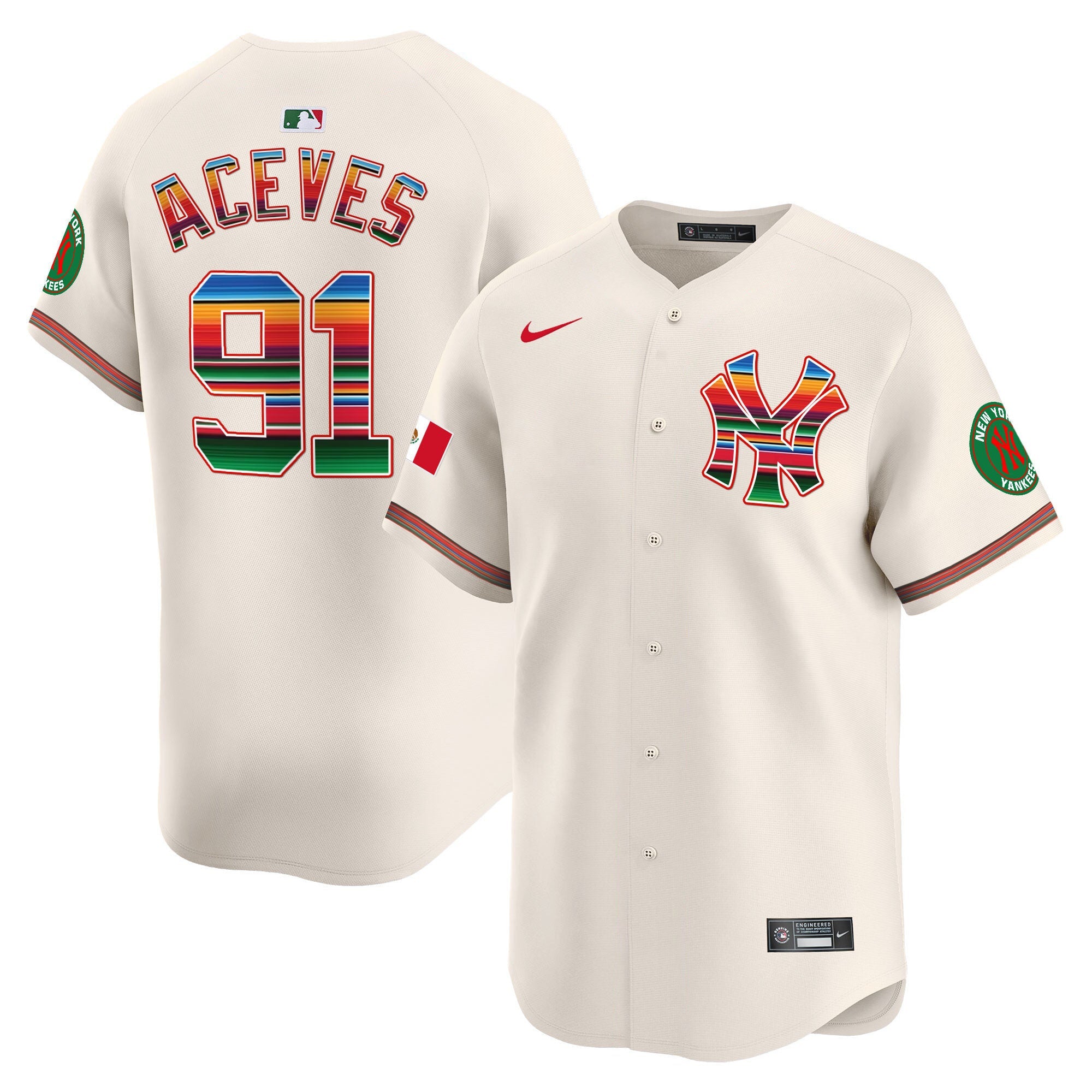 Men’s New York Mexico Vapor Premier Limited Jersey