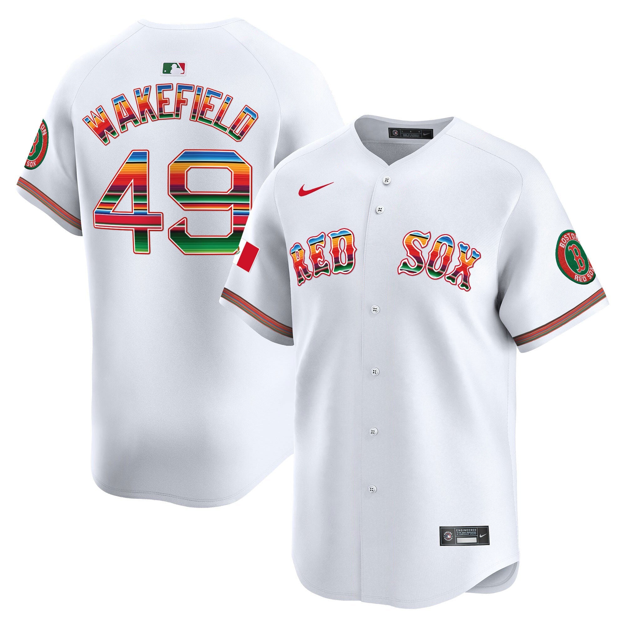 Men’s Boston Mexico Vapor Premier Limited Jersey
