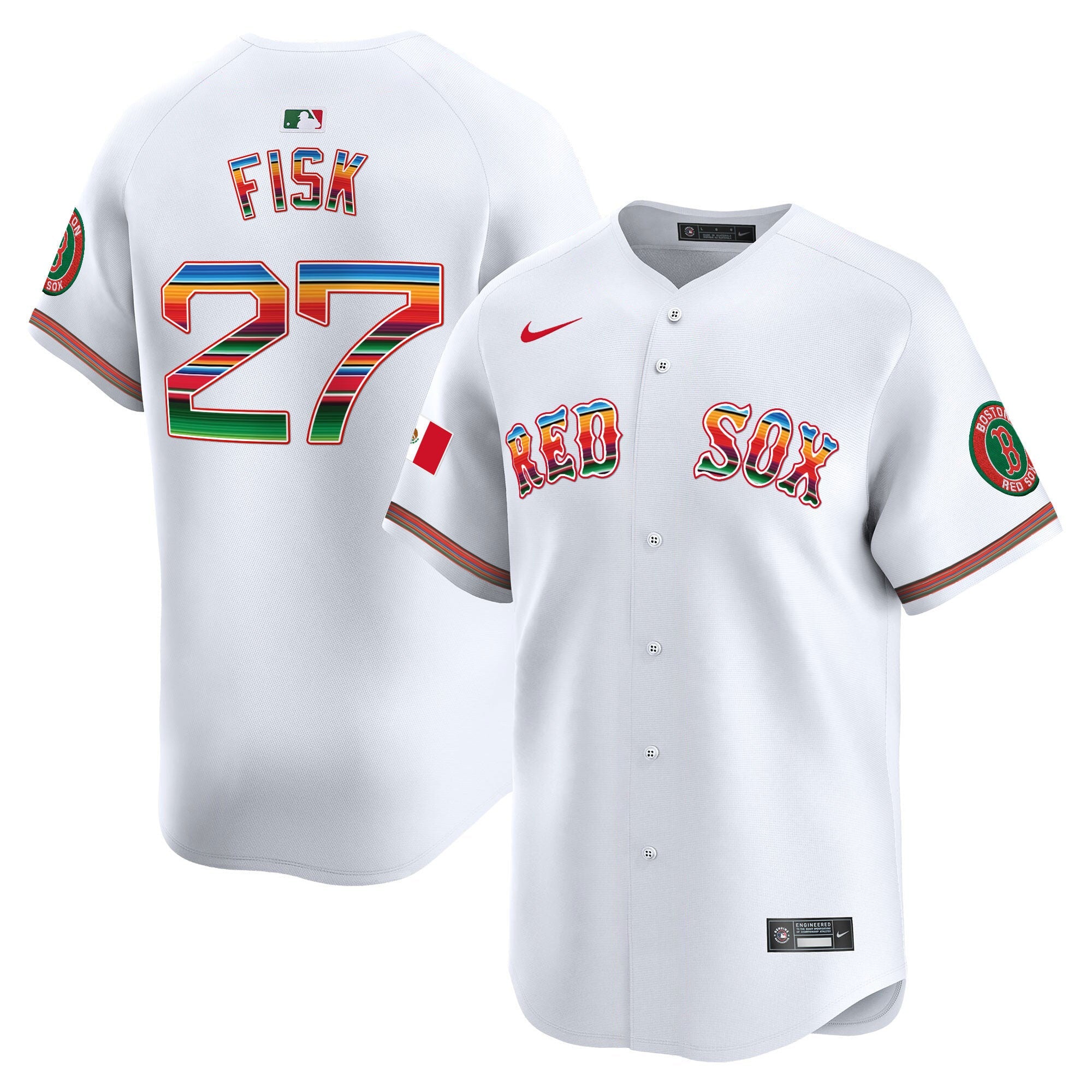 Men’s Boston Mexico Vapor Premier Limited Jersey