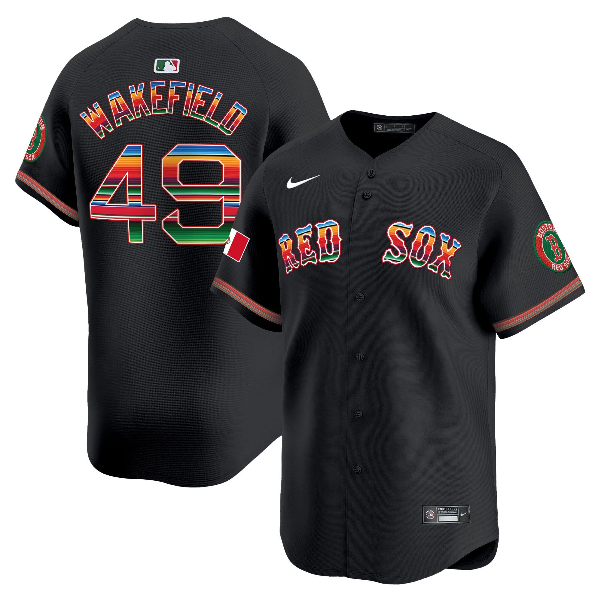 Men’s Boston Mexico Vapor Premier Limited Jersey