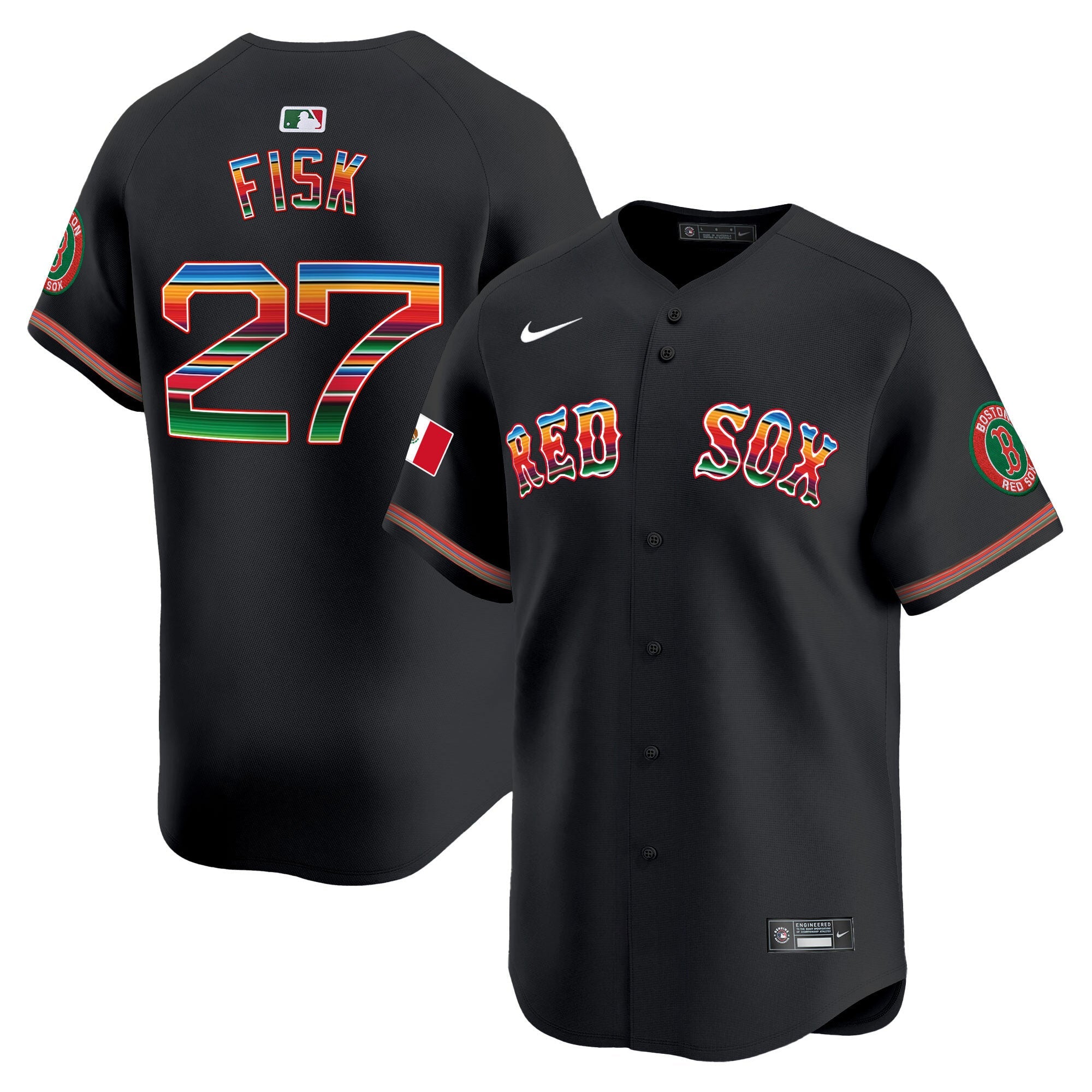 Men’s Boston Mexico Vapor Premier Limited Jersey