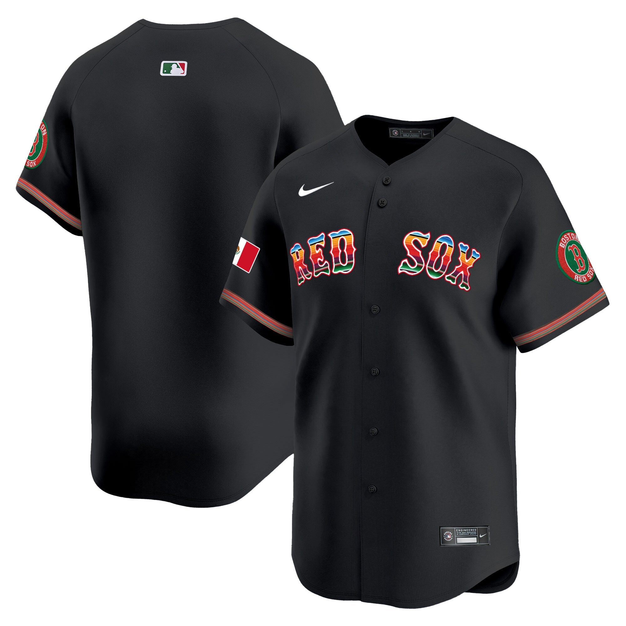 Men’s Boston Mexico Vapor Premier Limited Jersey