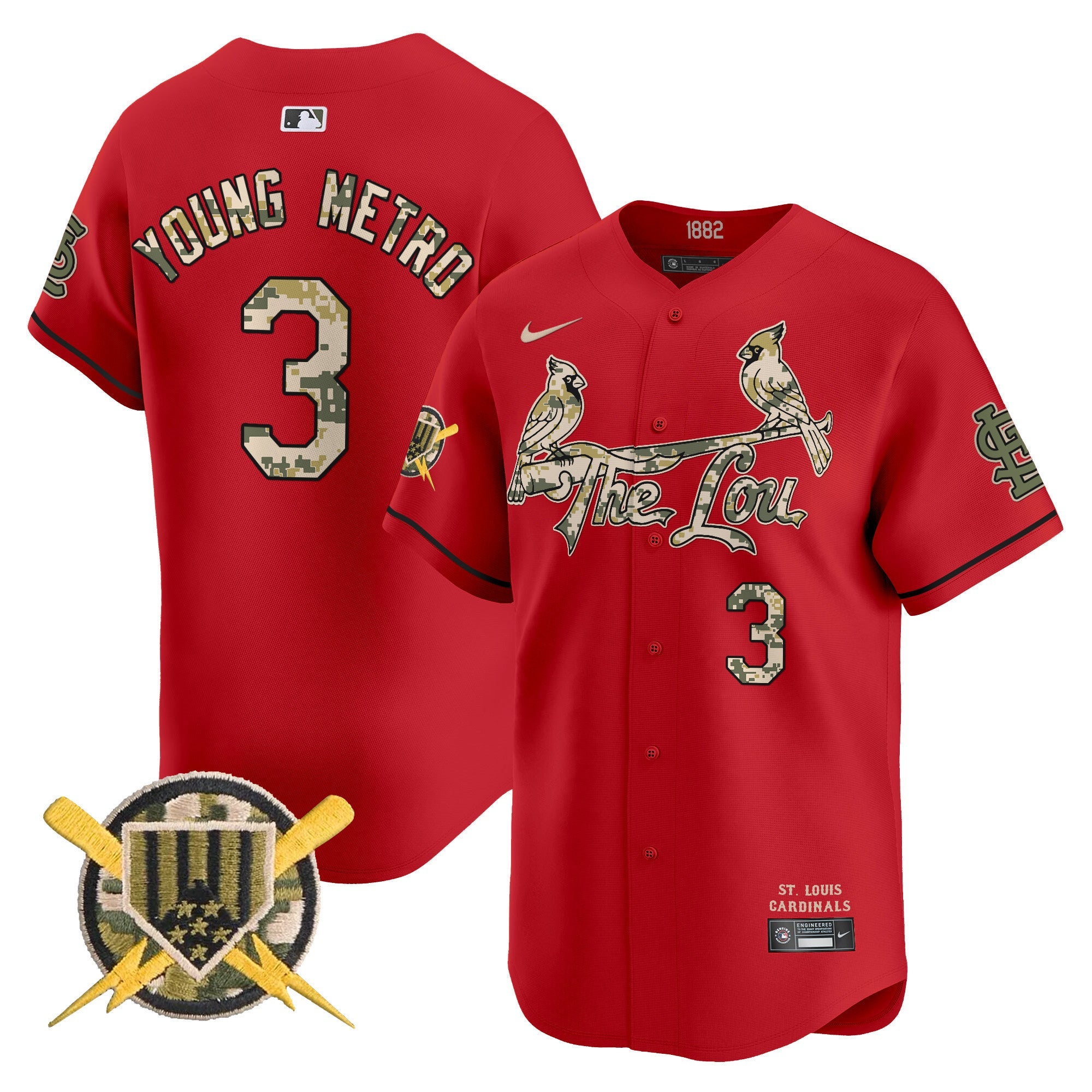 Men’s St. Louis Armed Forces Day Vapor Premier Limited Jersey