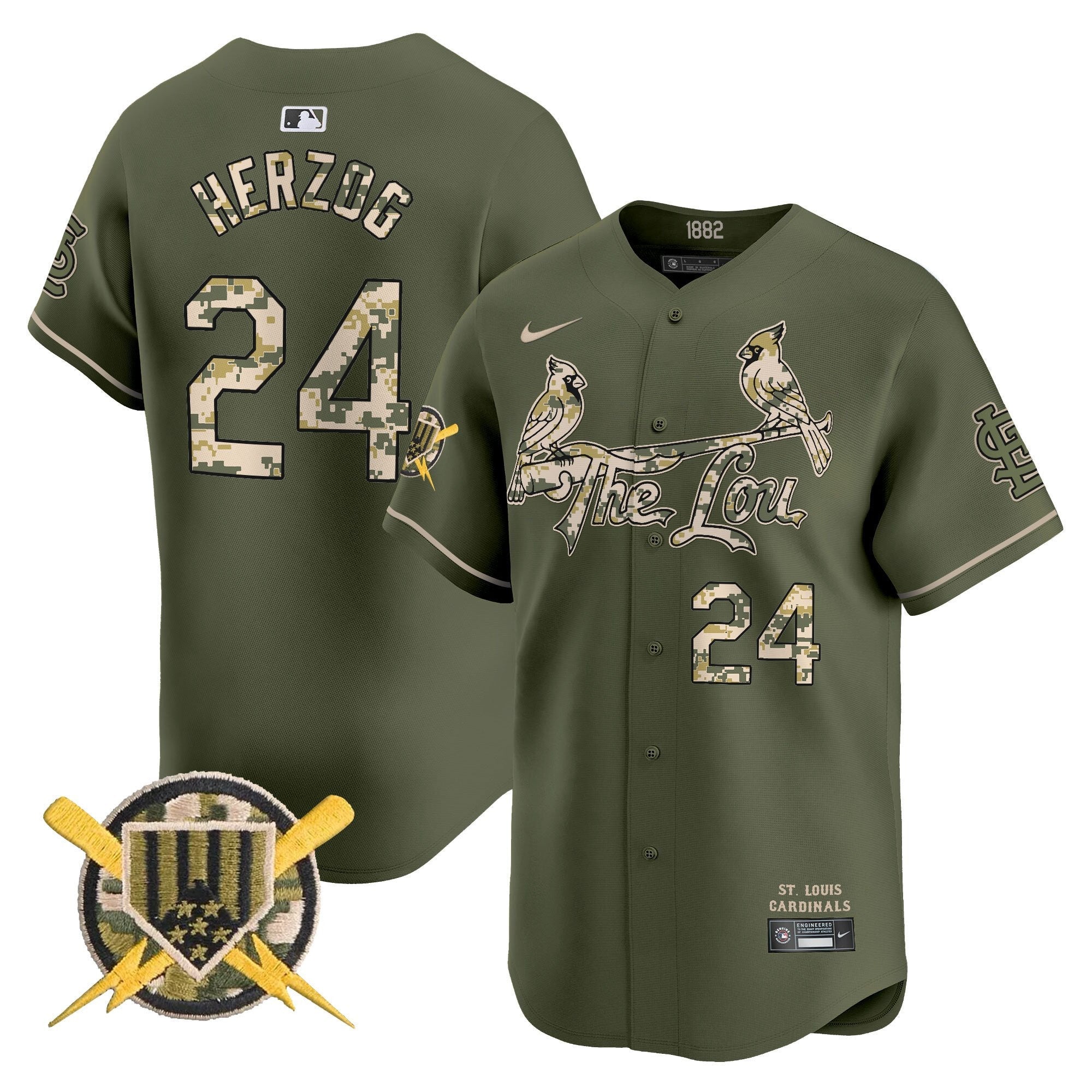 Men’s St. Louis Armed Forces Day Vapor Premier Limited Jersey