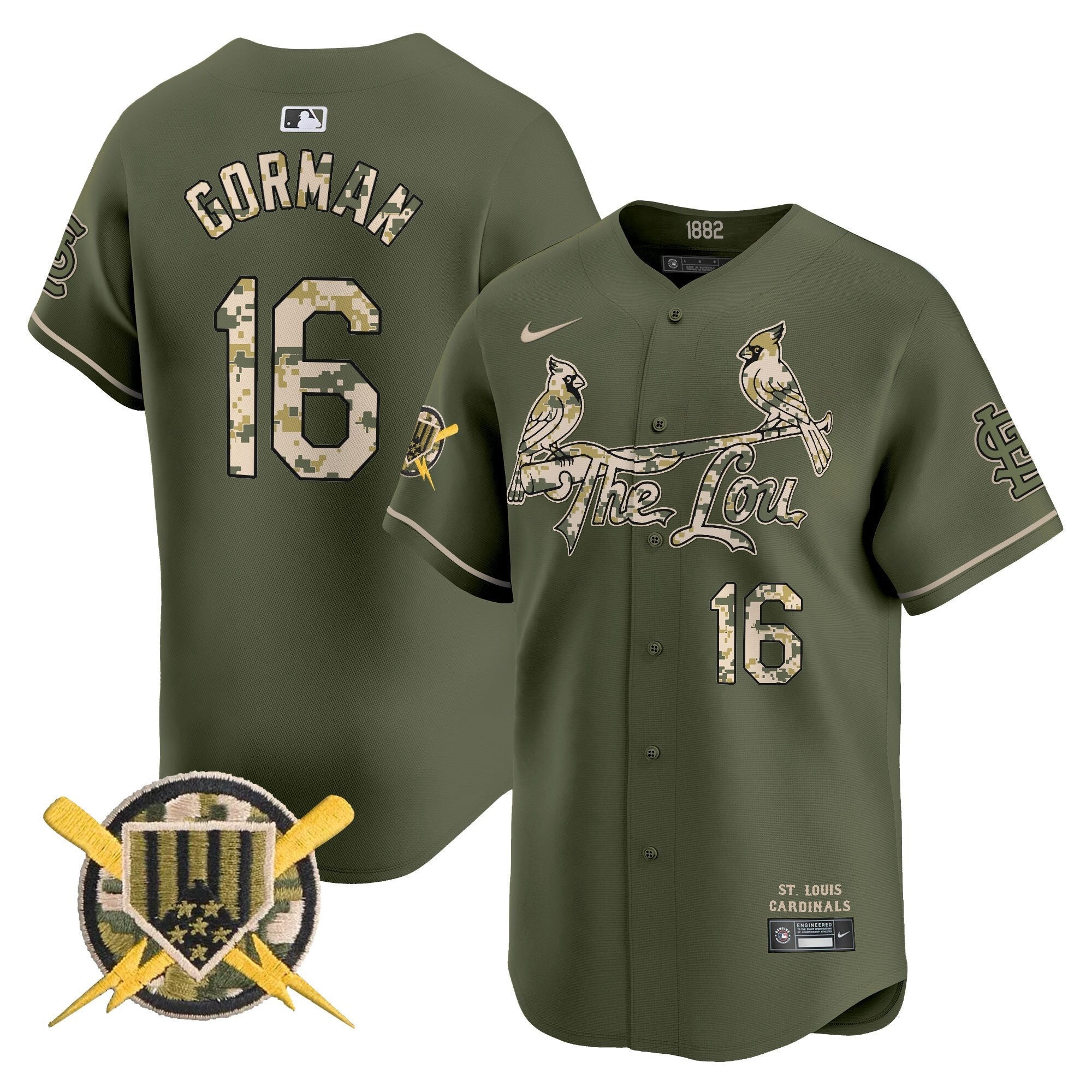Men’s St. Louis Armed Forces Day Vapor Premier Limited Jersey