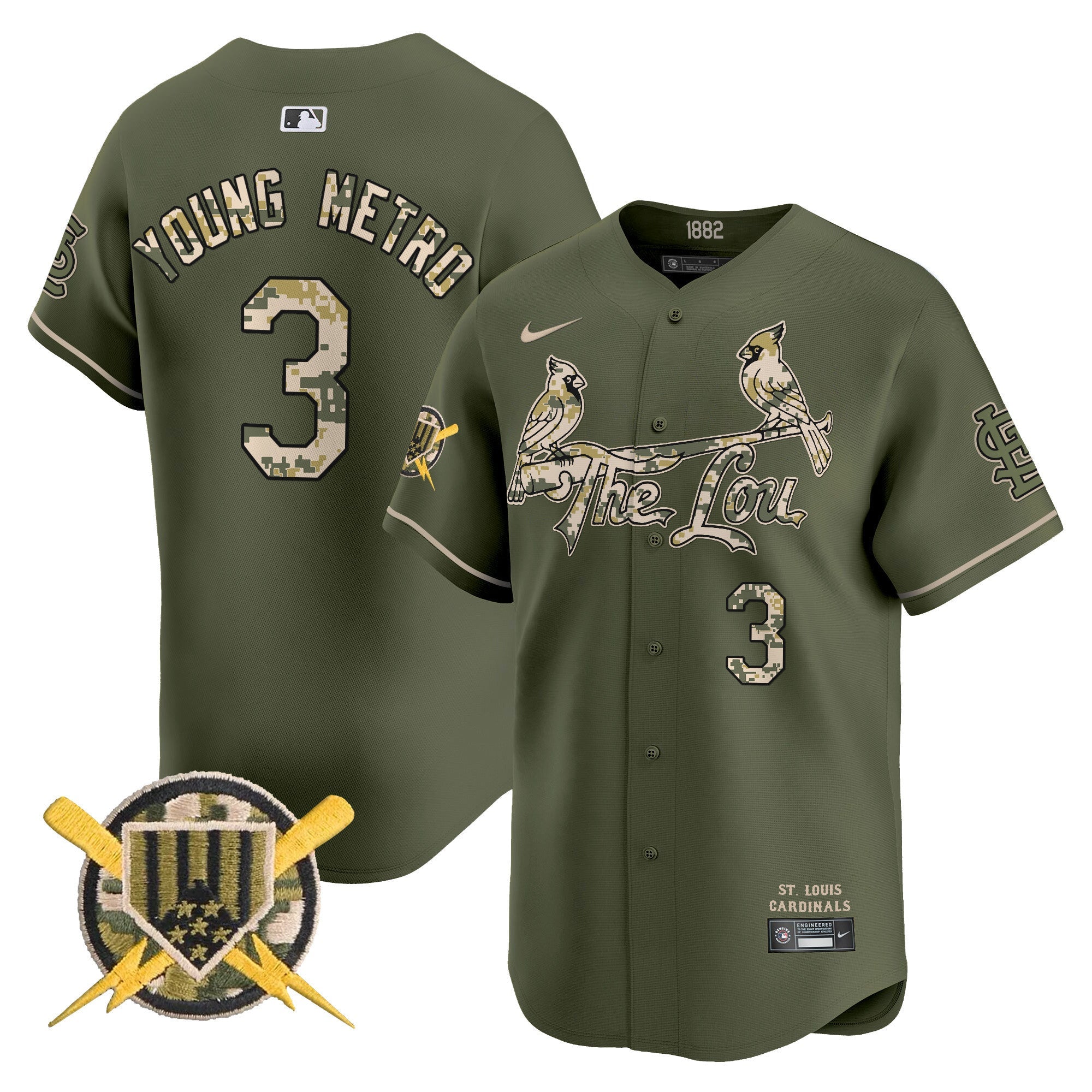 Men’s St. Louis Armed Forces Day Vapor Premier Limited Jersey