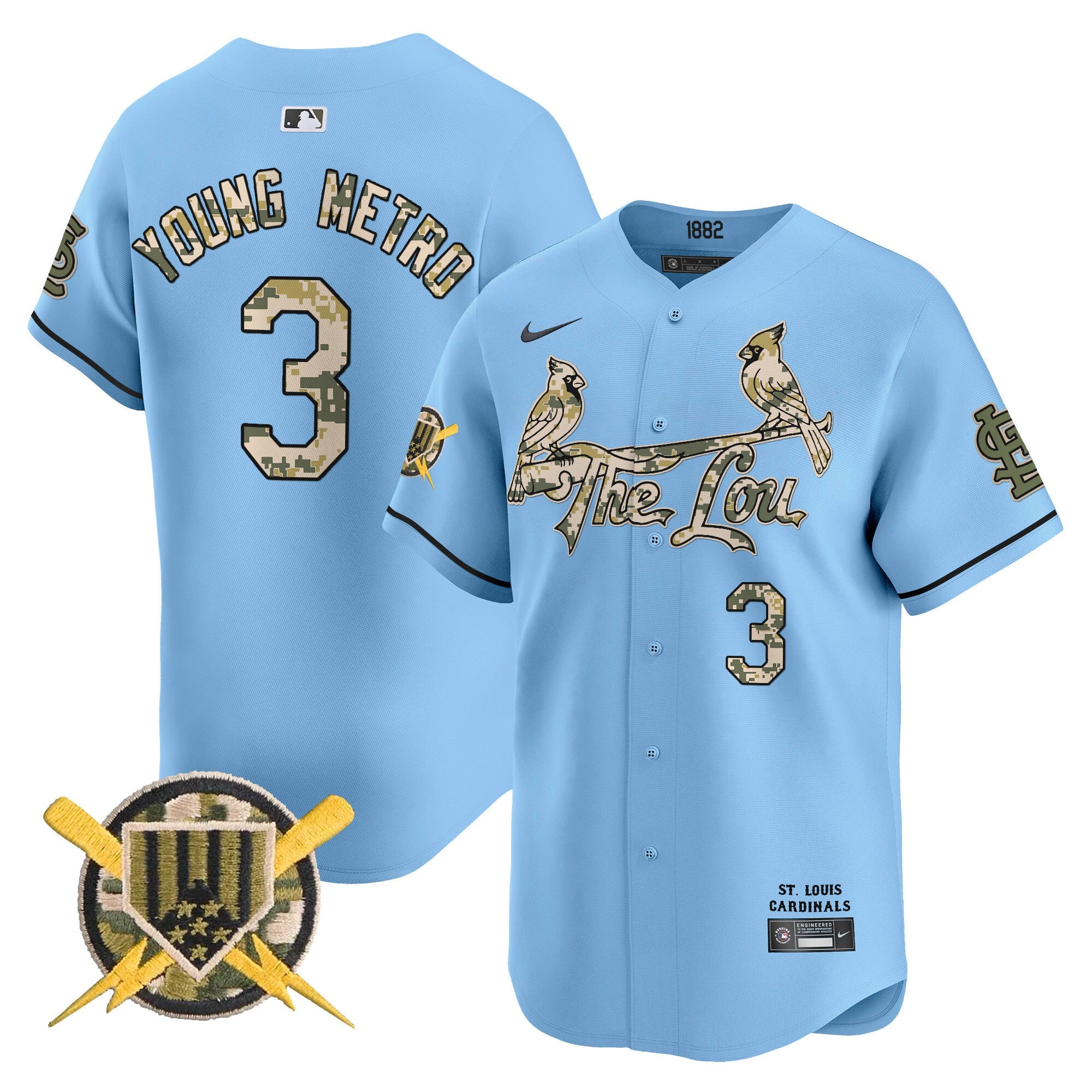 Men’s St. Louis Armed Forces Day Vapor Premier Limited Jersey