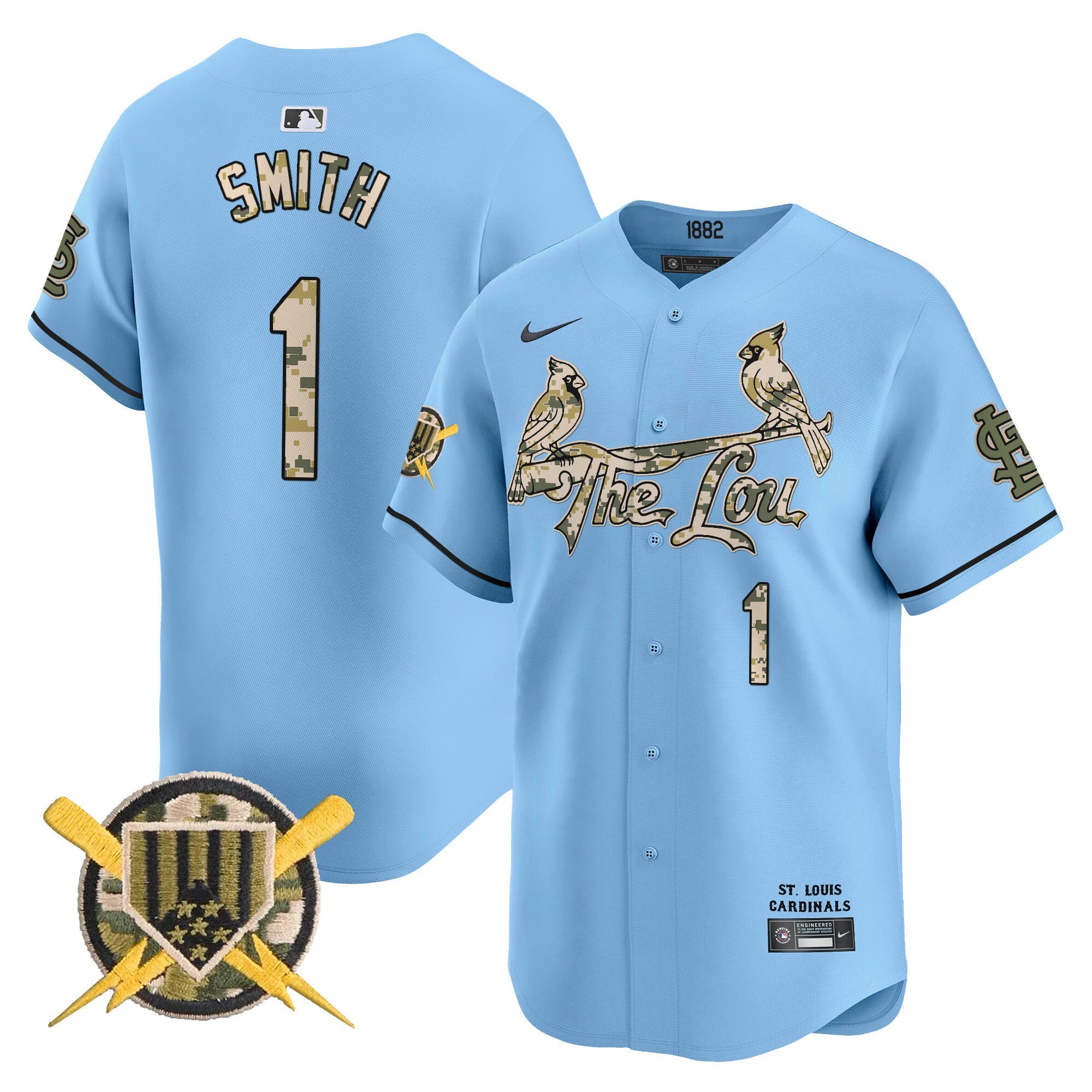 Men’s St. Louis Armed Forces Day Vapor Premier Limited Jersey