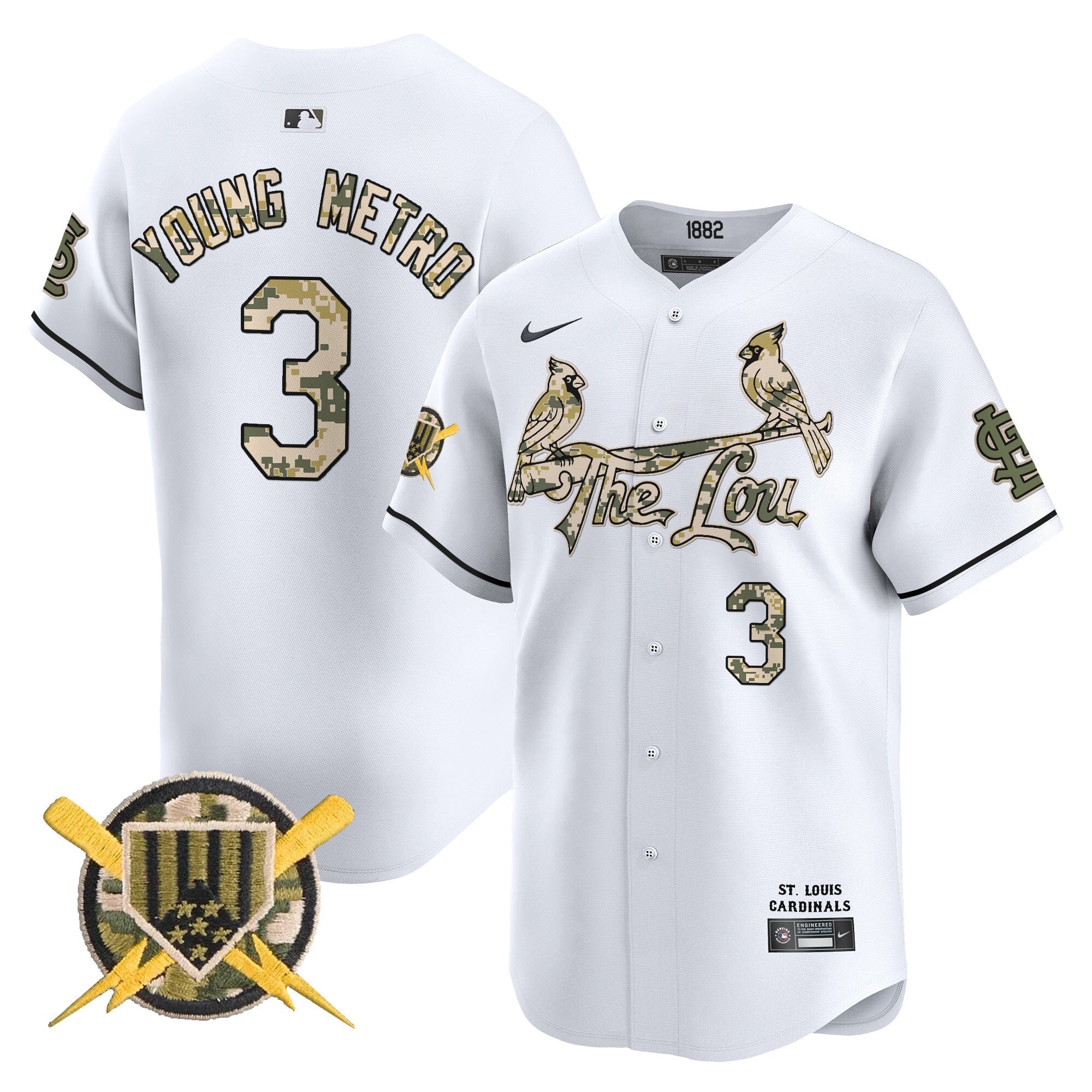 Men’s St. Louis Armed Forces Day Vapor Premier Limited Jersey
