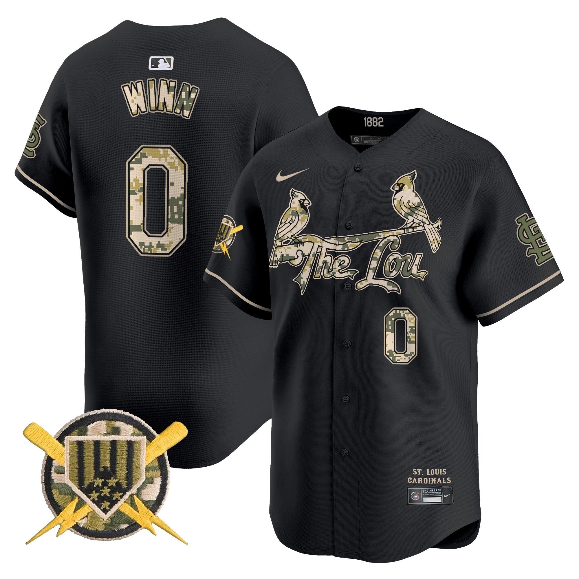Men’s St. Louis Armed Forces Day Vapor Premier Limited Jersey