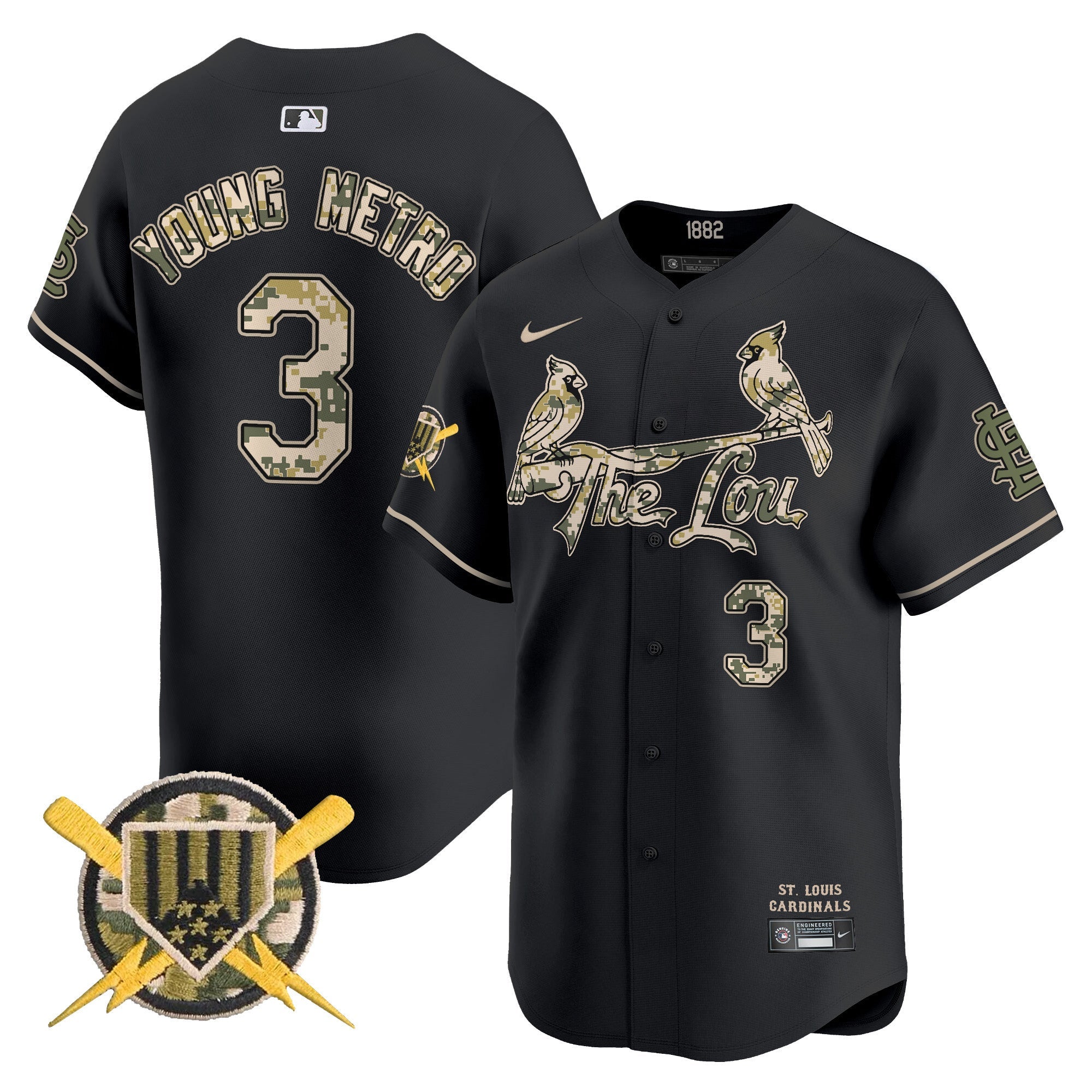 Men’s St. Louis Armed Forces Day Vapor Premier Limited Jersey