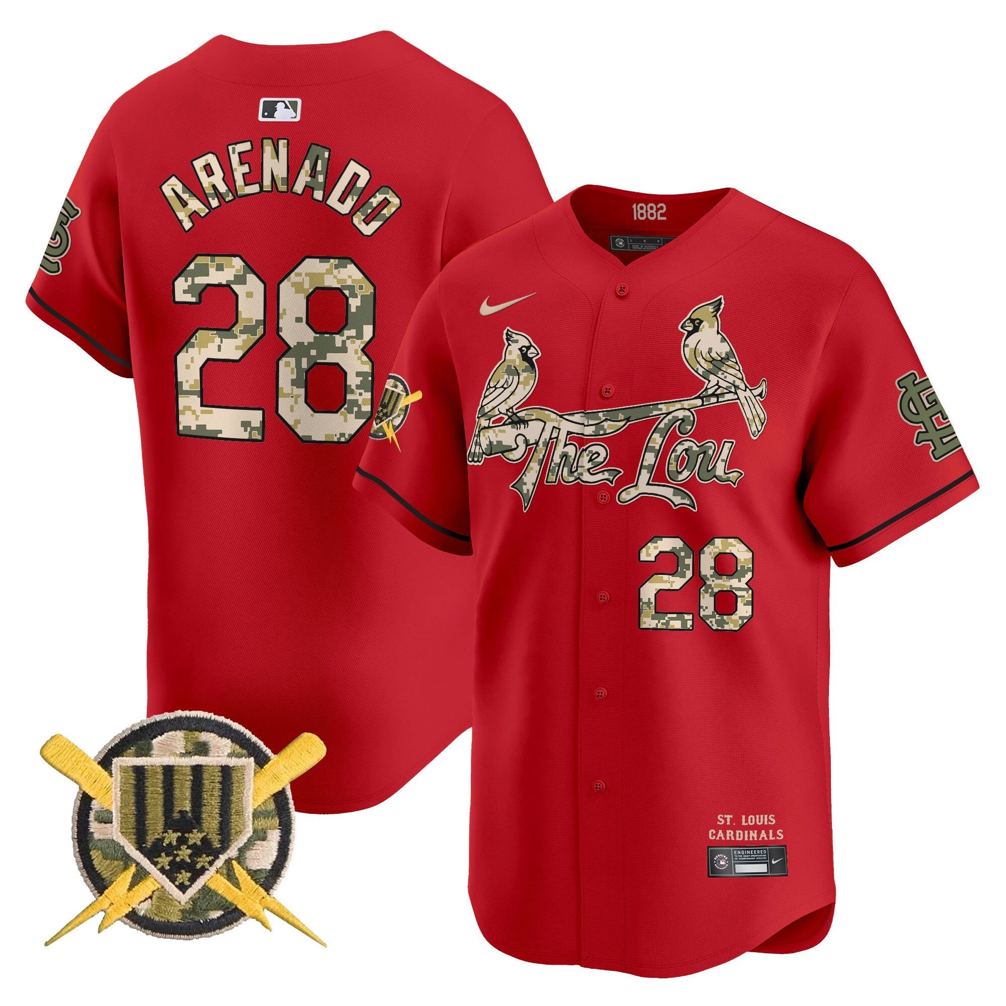 Men’s St. Louis Armed Forces Day Vapor Premier Limited Jersey
