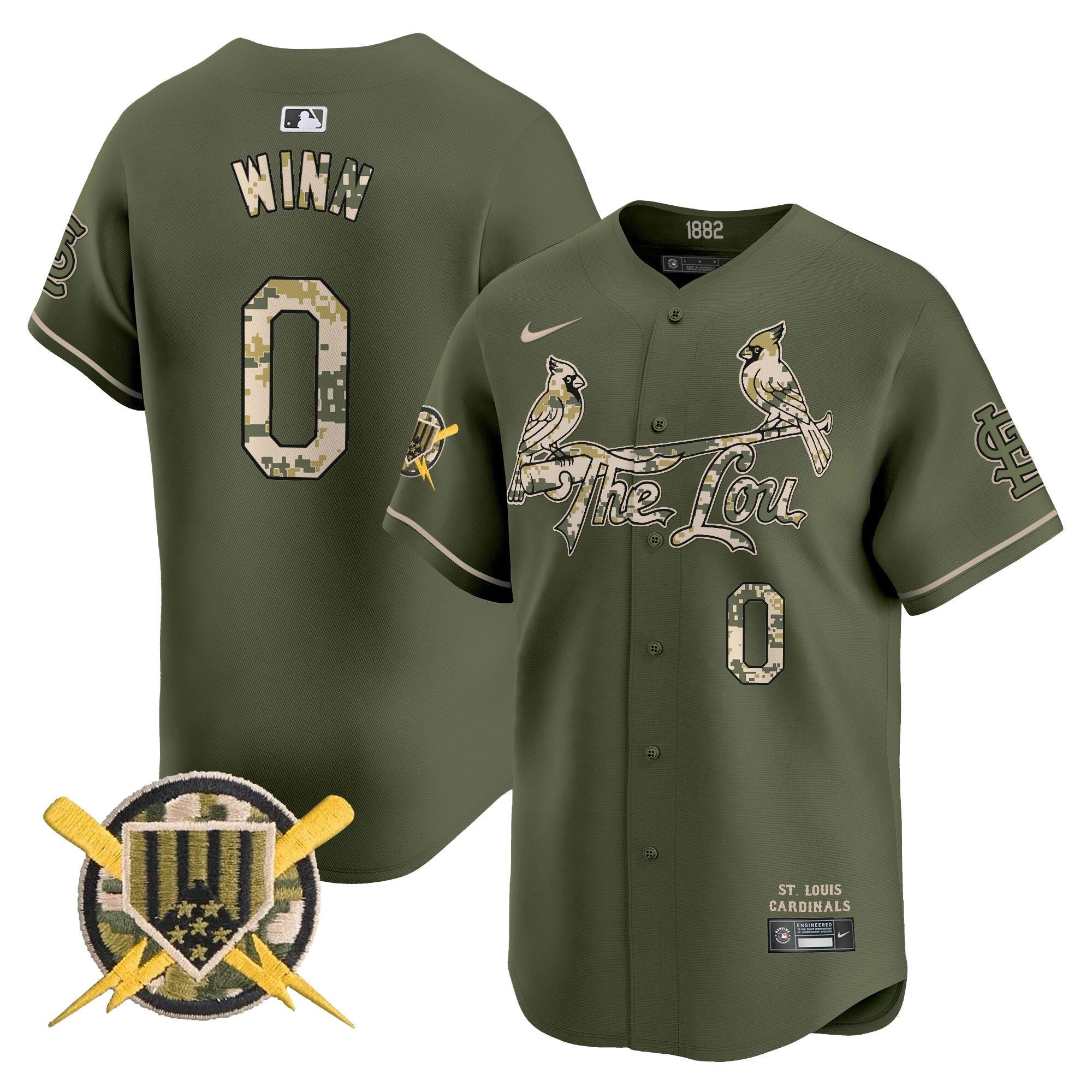 Men’s St. Louis Armed Forces Day Vapor Premier Limited Jersey