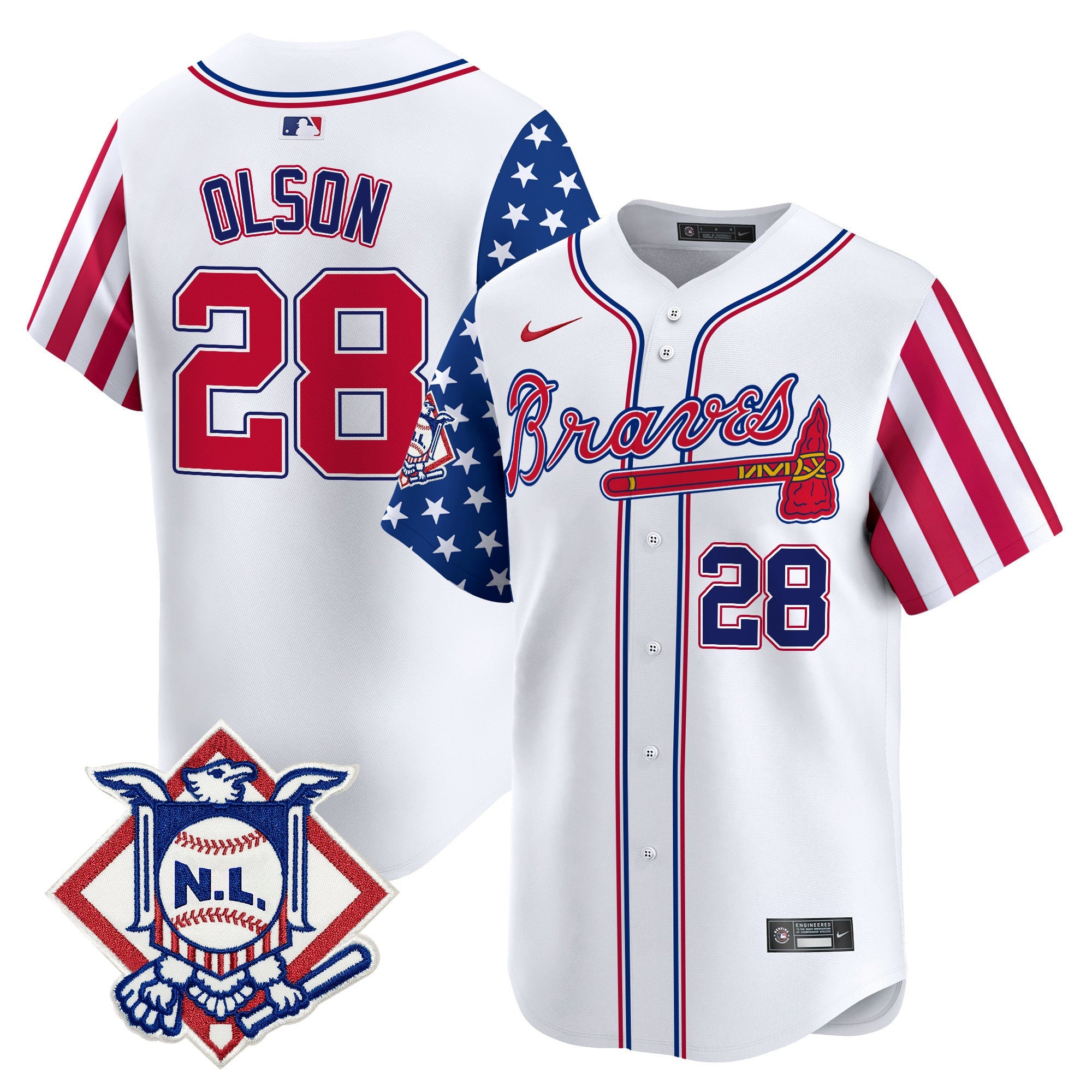 Men’s Atlanta 2024 Fourth of July Vapor Premier Limited Jersey V2