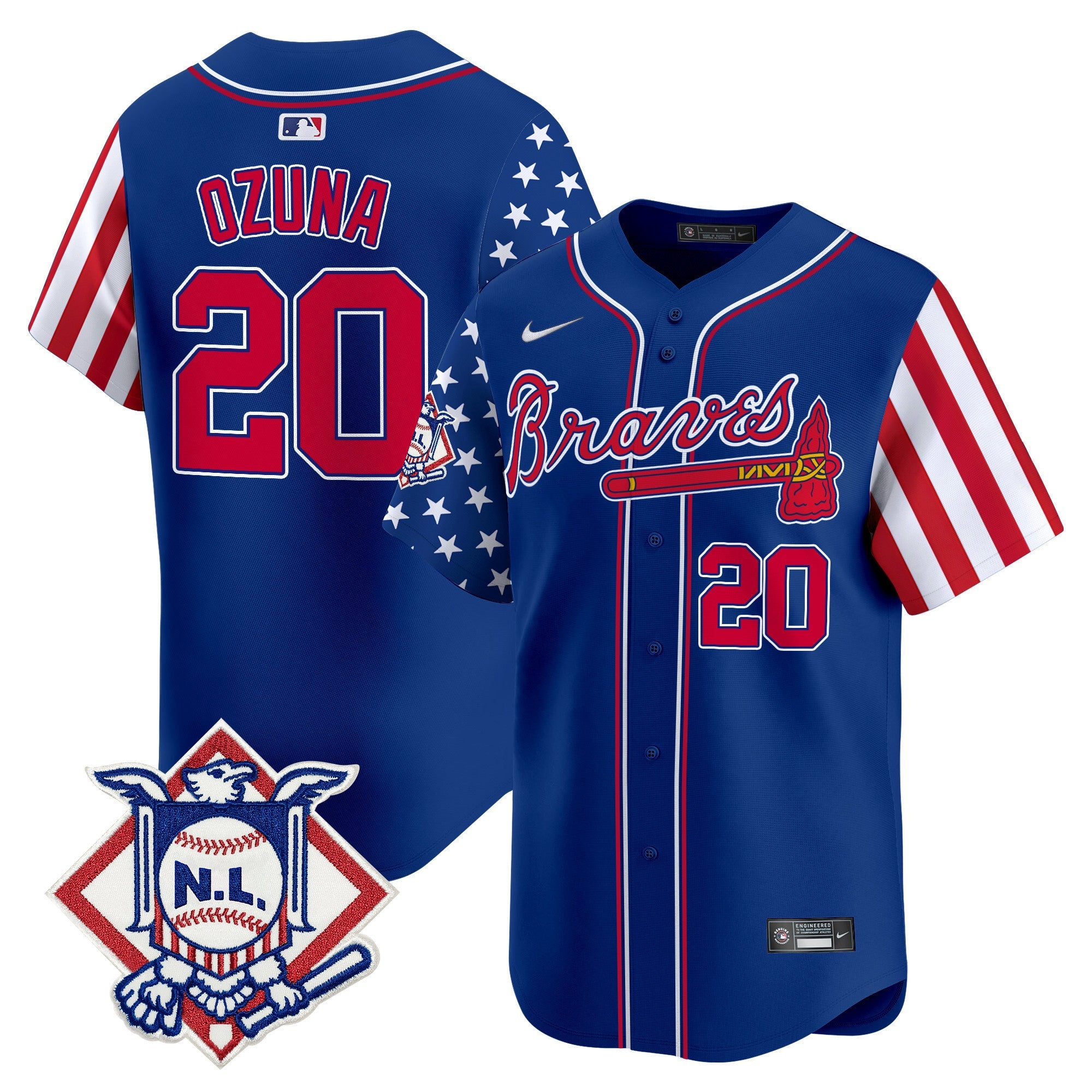 Men’s Atlanta 2024 Fourth of July Vapor Premier Limited Jersey V2