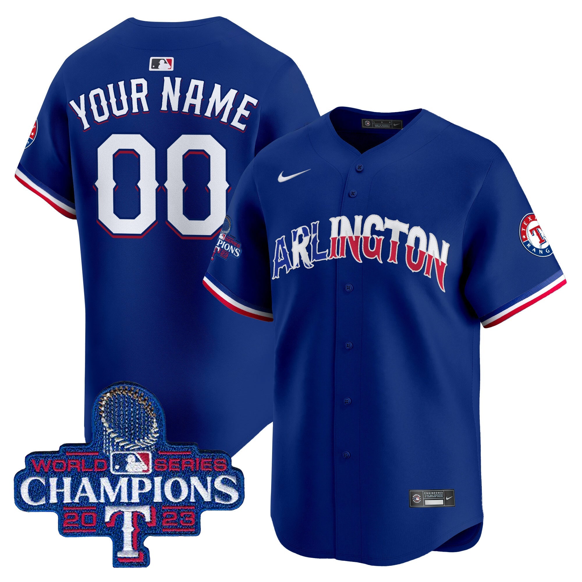 Texas Arlington Champions Vapor Premier Limited Custom Jersey