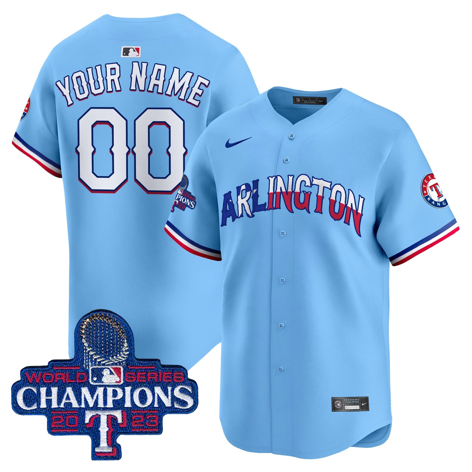 Texas Arlington Champions Vapor Premier Limited Custom Jersey