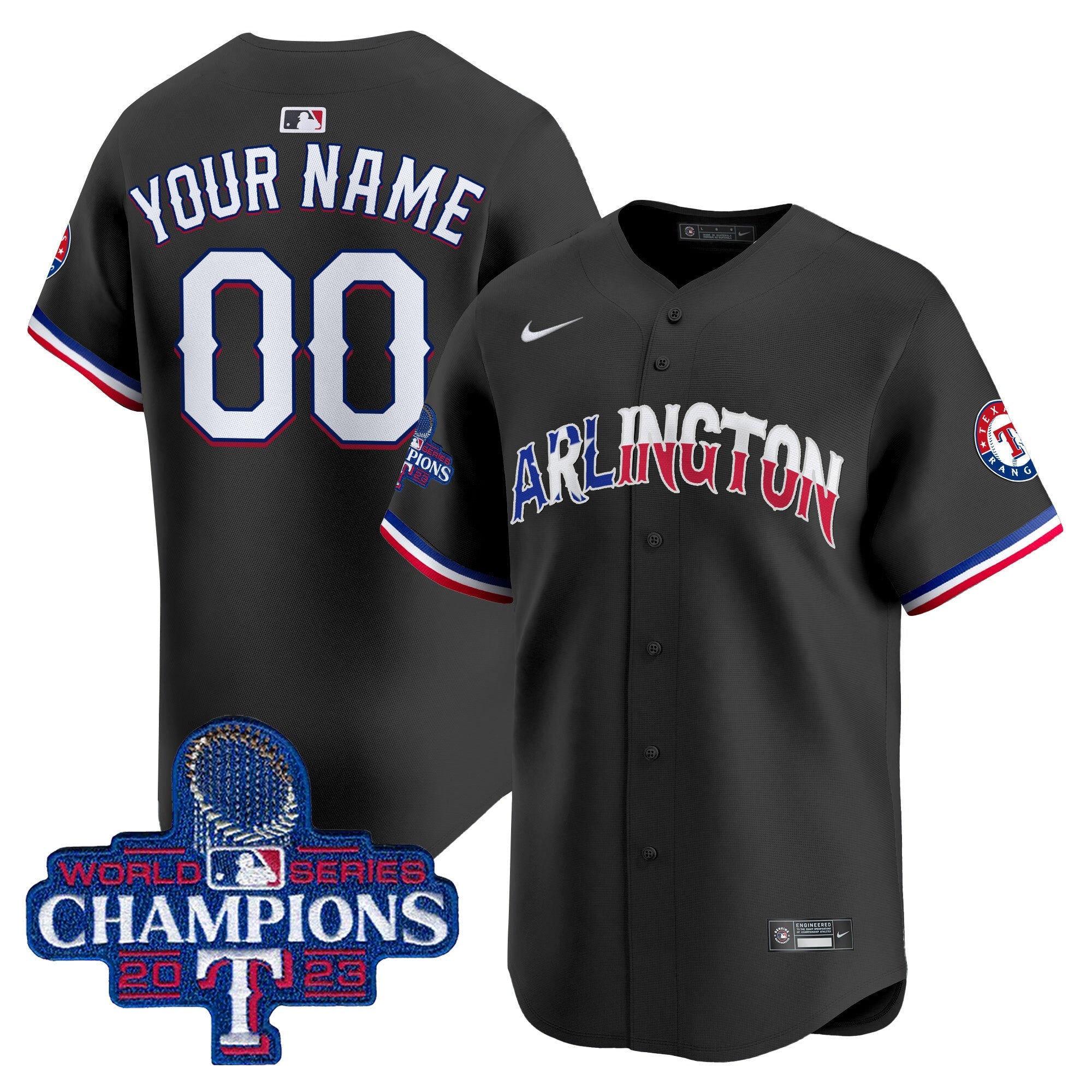 Texas Arlington Champions Vapor Premier Limited Custom Jersey