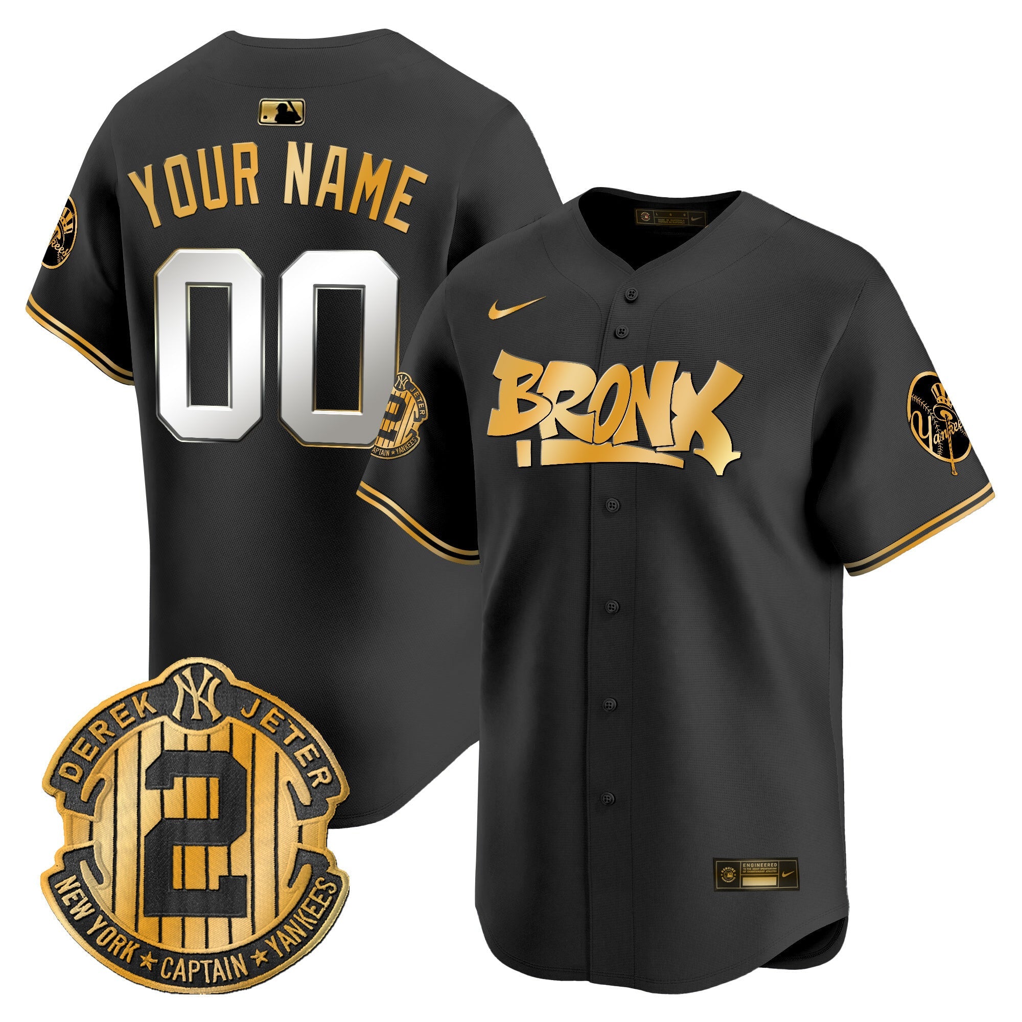 New York The Bronx Graffiti Vapor Premier Limited Custom Jersey V6