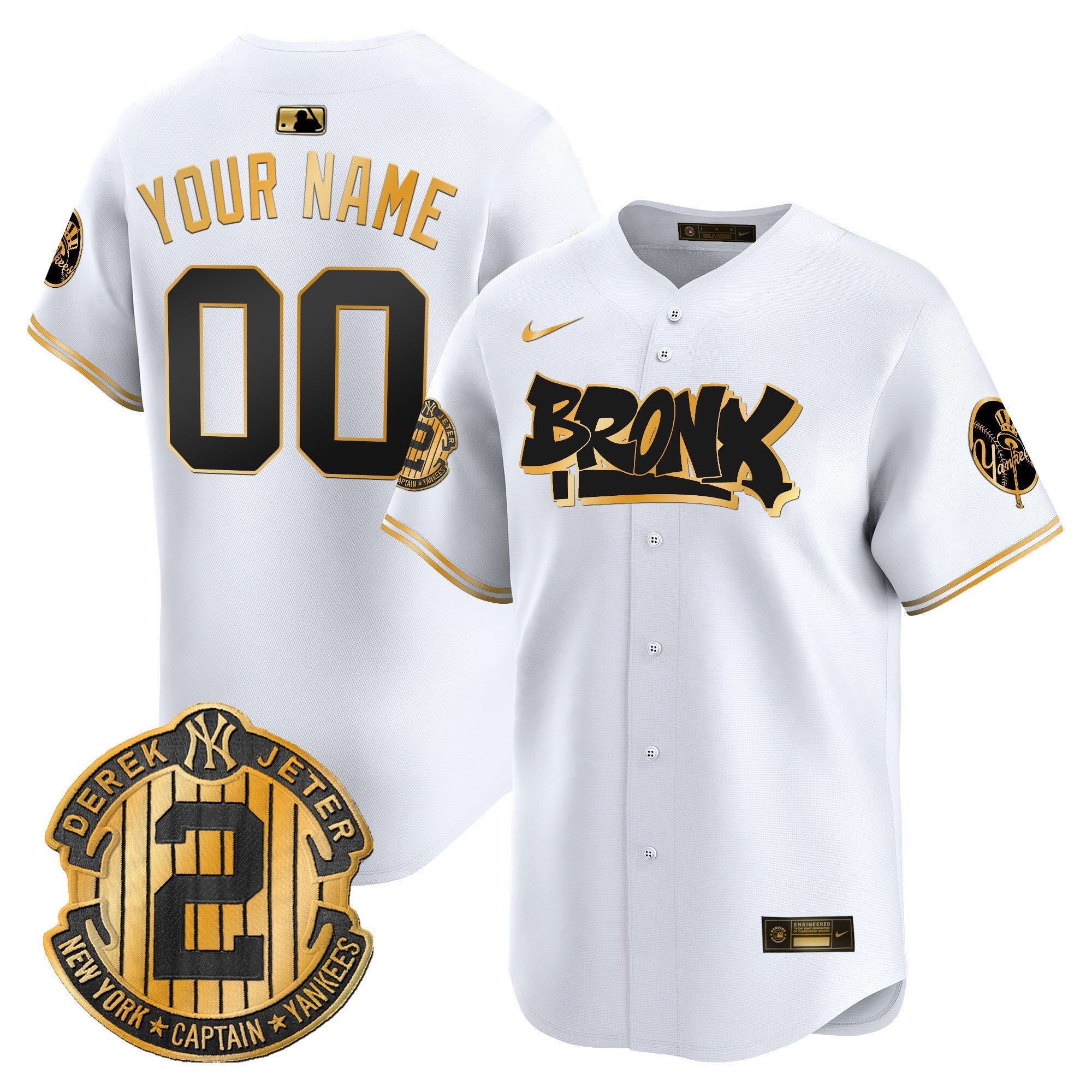 New York The Bronx Graffiti Vapor Premier Limited Custom Jersey V6