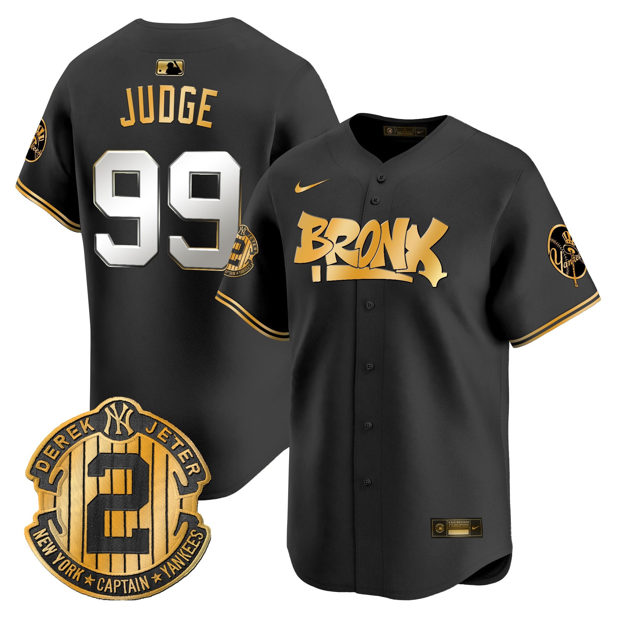 Men’s New York The Bronx Graffiti Vapor Premier Limited Jersey V6