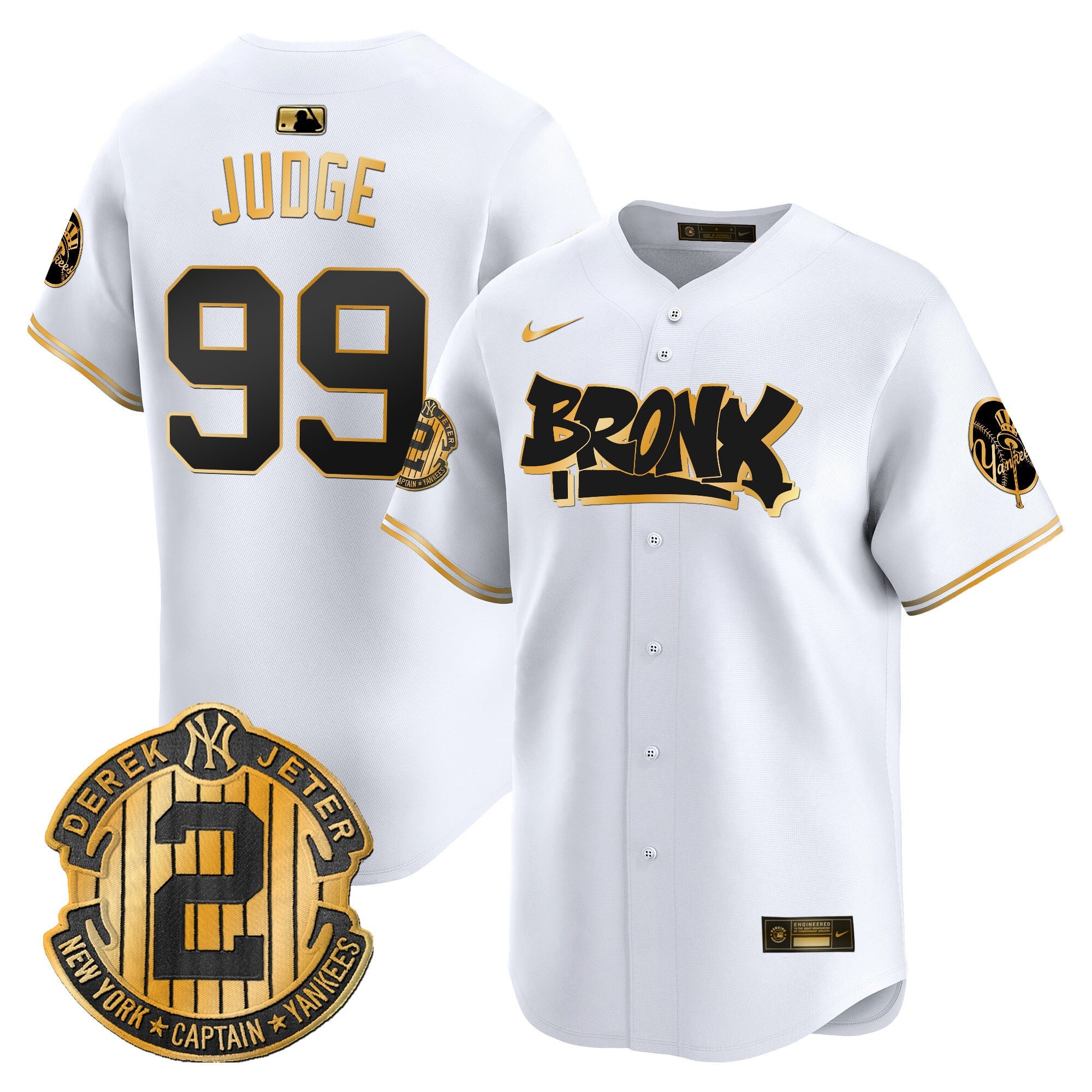 Men’s New York The Bronx Graffiti Vapor Premier Limited Jersey V6