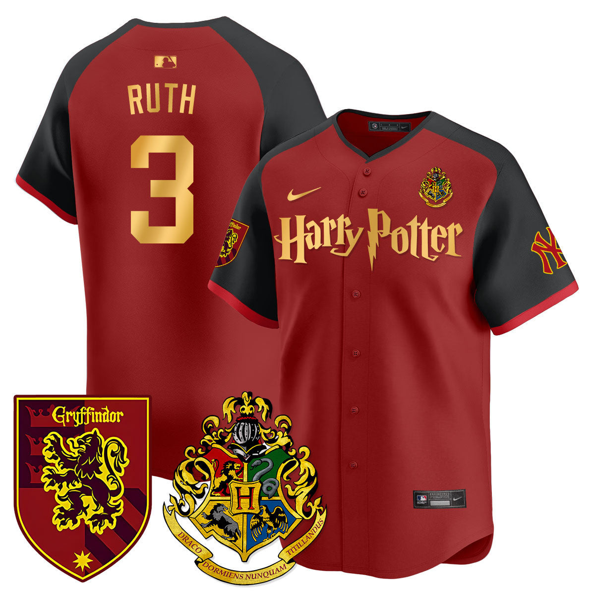 Men’s 2024 Harry Potter Vapor Premier Limited Jersey – Printed
